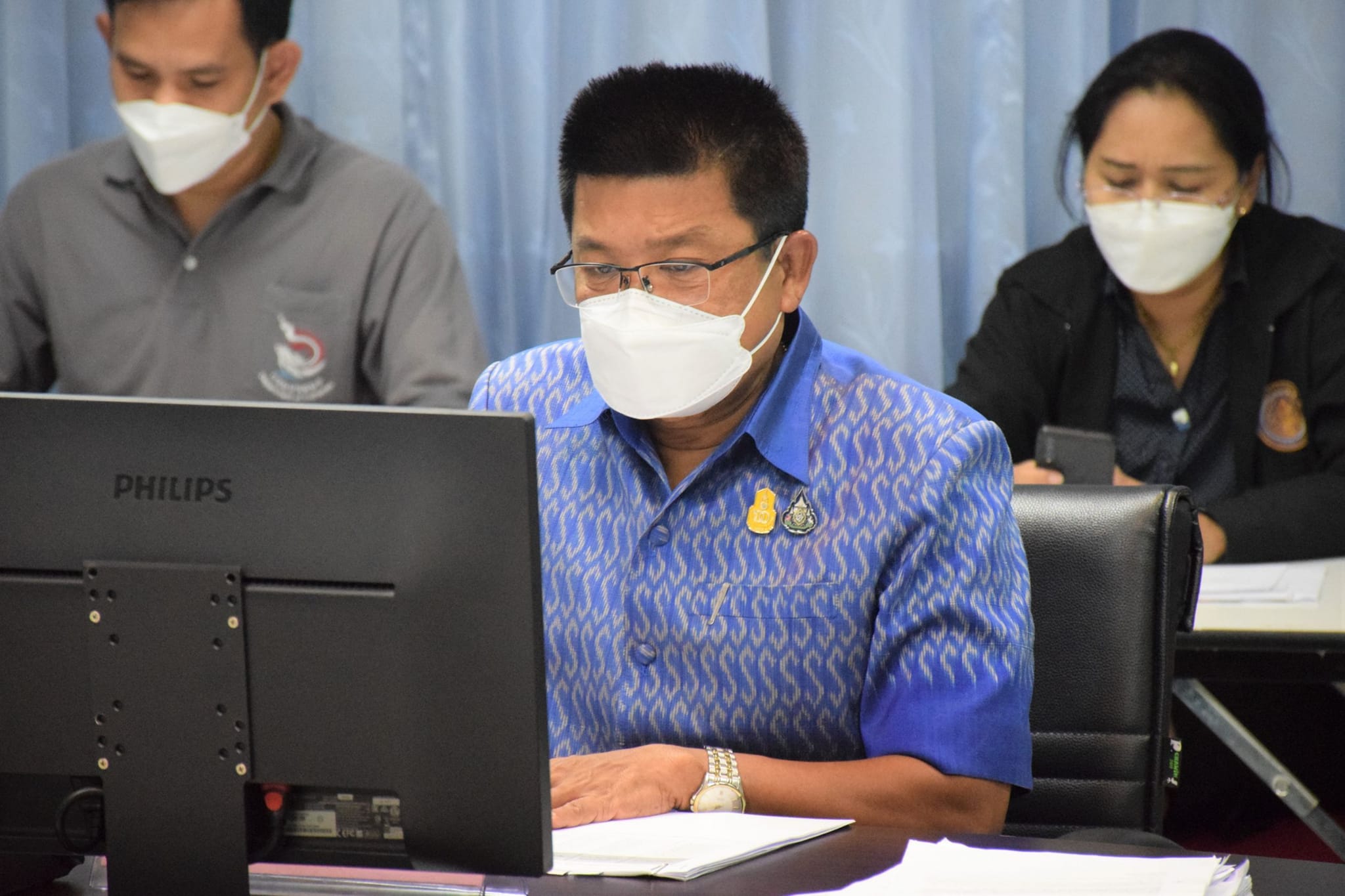 นายเฉลิมชัย สุวรรณรักษ์ อธิบดีกรมประมง เป็นประธานการประชุมพิจารณาผลการดำเนินงานในการแก้ไขปัญหา IUU