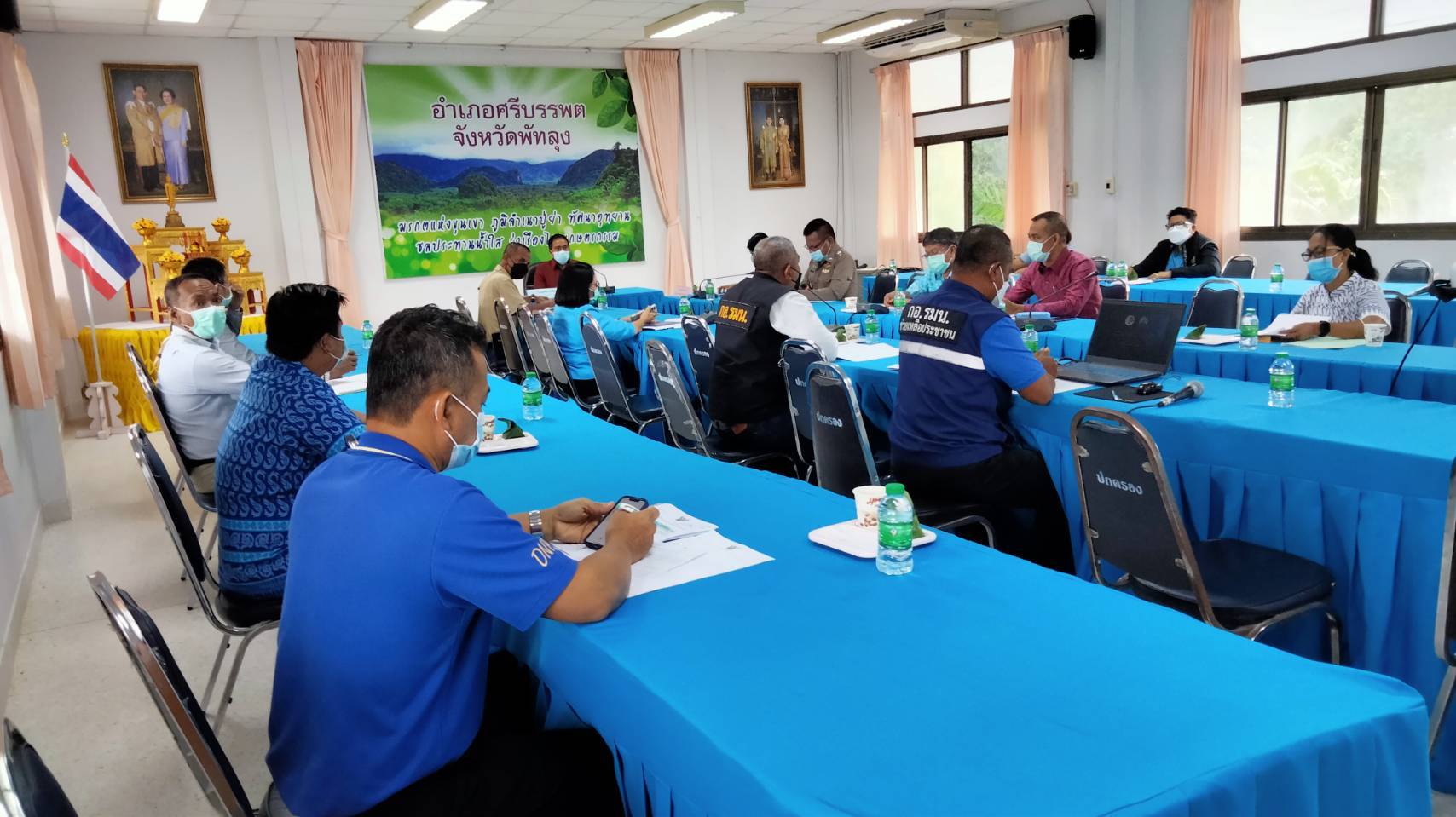 กลุ่มบริหารจัดการด้านการประมง เข้าร่วมประชุมโครงการกำกับ ติดตาม และ ประเมินผล ตามแผนตำบล มั่นคง มั่งคั่ง ยังยืน ประจำปีงบประมาณ พ.ศ.2565..คลิก