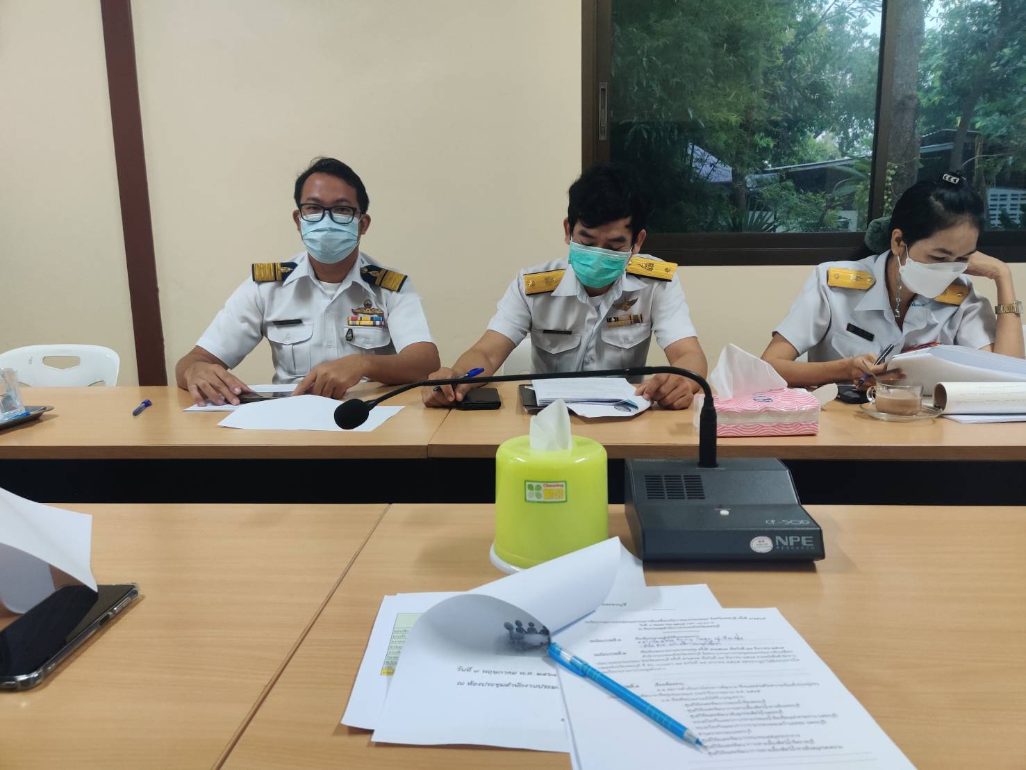 ประชุมคณะกรรมการขับเคลื่อนนโยบายของกรมประมง ครั้งที่ ๑/๒๕๖๕