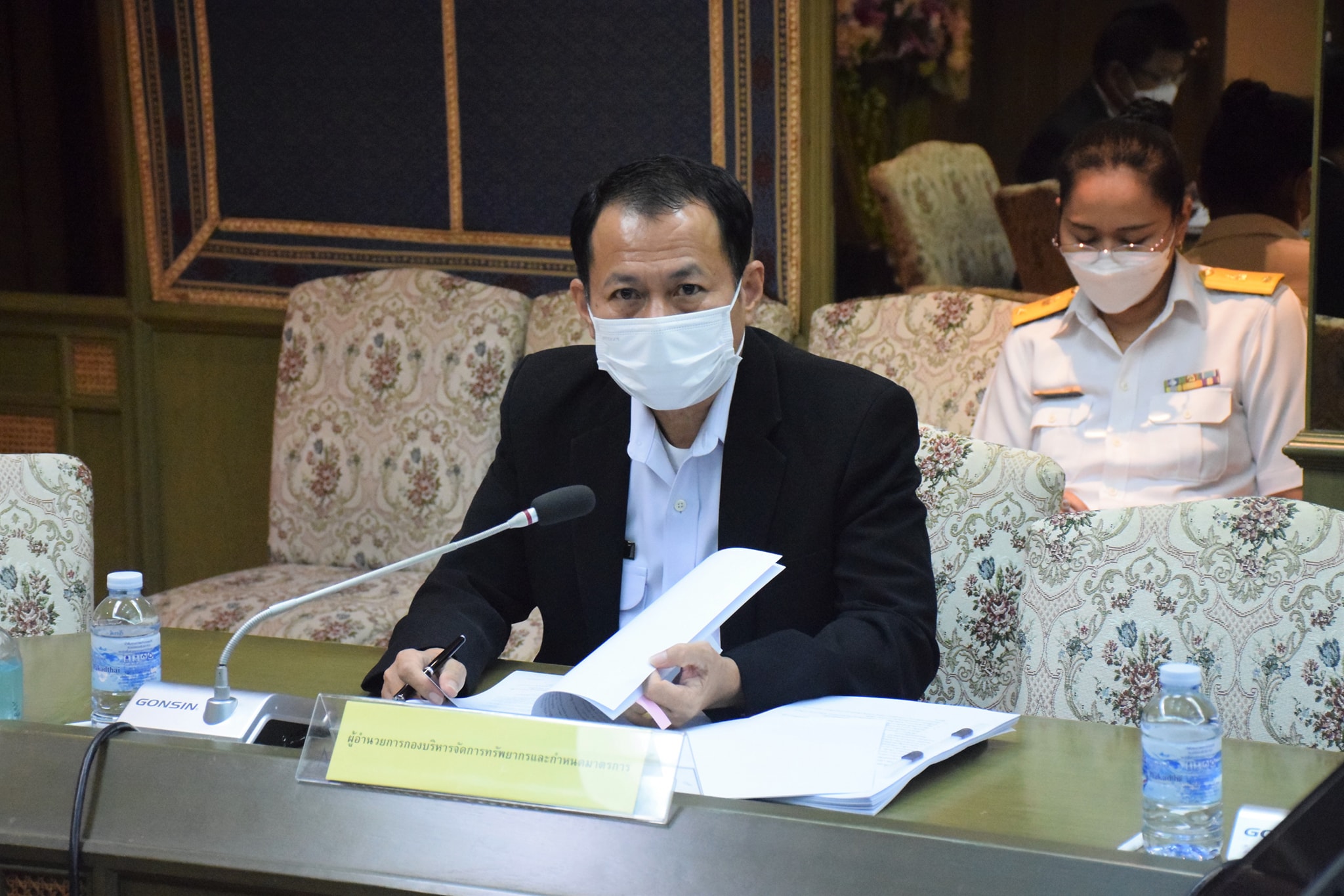 นายบัญชา สุขแก้ว รองอธิบดีกรมประมง เป็นประธานการประชุมคณะกรรมการฝ่ายวิชาการพิจารณาสถานภาพสัตว์ป่าที่เป็นสัตว์น้ำตามพระราชบัญญัติสงวนและคุ้มครองสัตว์ป่า พ.ศ. 2562 ครั้งที่ 1/2565