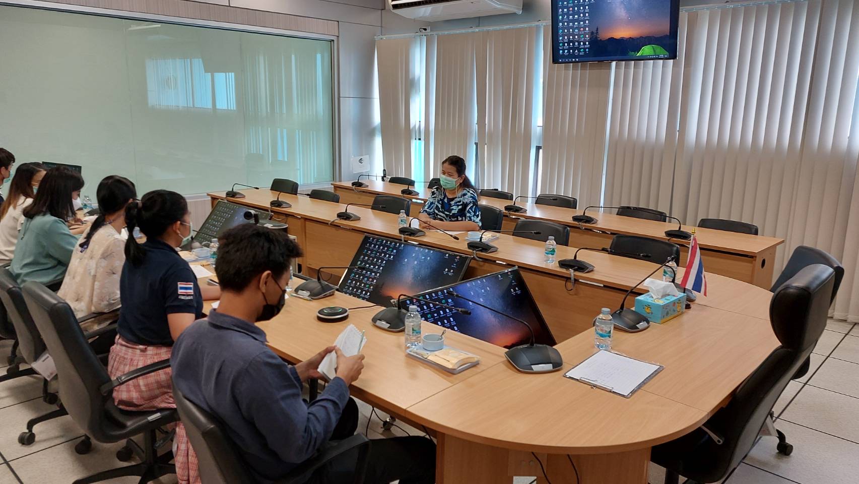 การประชุม การปฏิบัติงานผ่านระบบบริหารการเงินการคลังภาครัฐ (New GFMIS Thai) ผ่านระบบออนไลน์ ทาง Application Zoom Meeting..คลิก