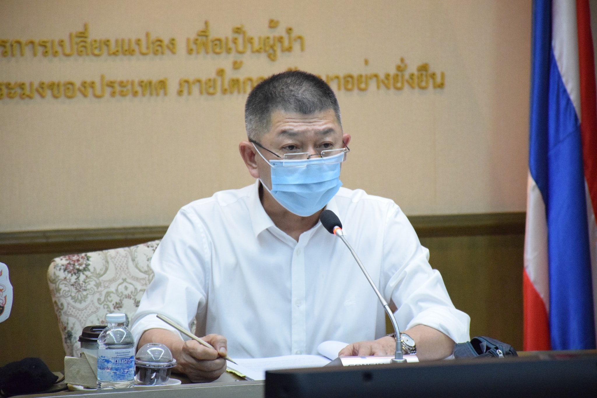 นายบัญชา สุขแก้ว รองอธิบดีกรมประมง เข้าร่วมการประชุมคณะอนุกรรมการตรวจสอบและติดตามการบังคับใช้กฎหมายที่เกี่ยวข้องในการแก้ไขปัญหาการทำประมง และแรงงานในภาคประมง ครั้งที่ 5/2565
