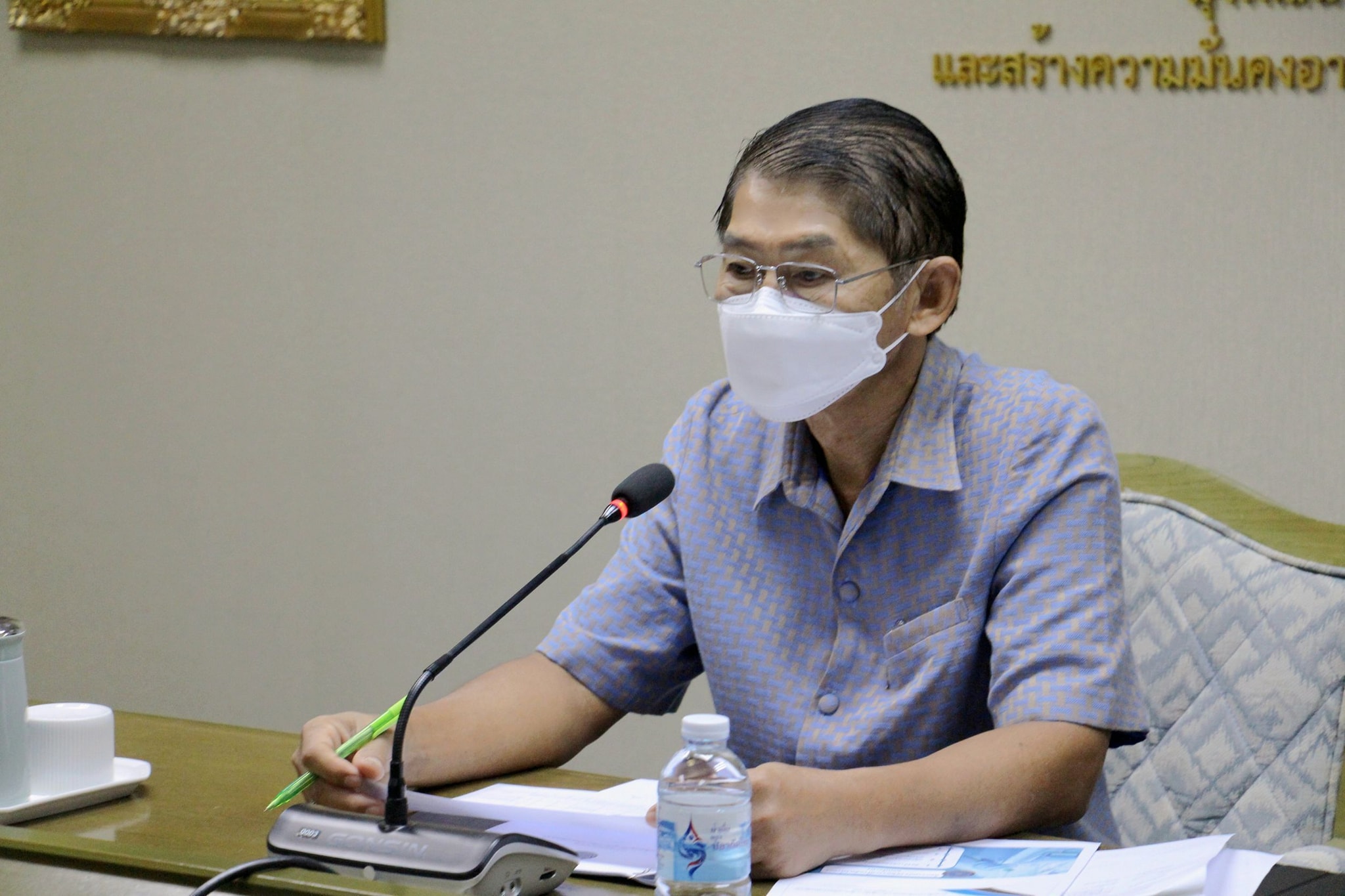 นายประพันธ์ ลีปายะคุณ รองอธิบดีกรมประมง เป็นประธานในการประชุมชี้แจงการขึ้นทะเบียนห้องปฏิบัติการเพื่อตรวจวิเคราะห์โรคสัตว์น้ำ