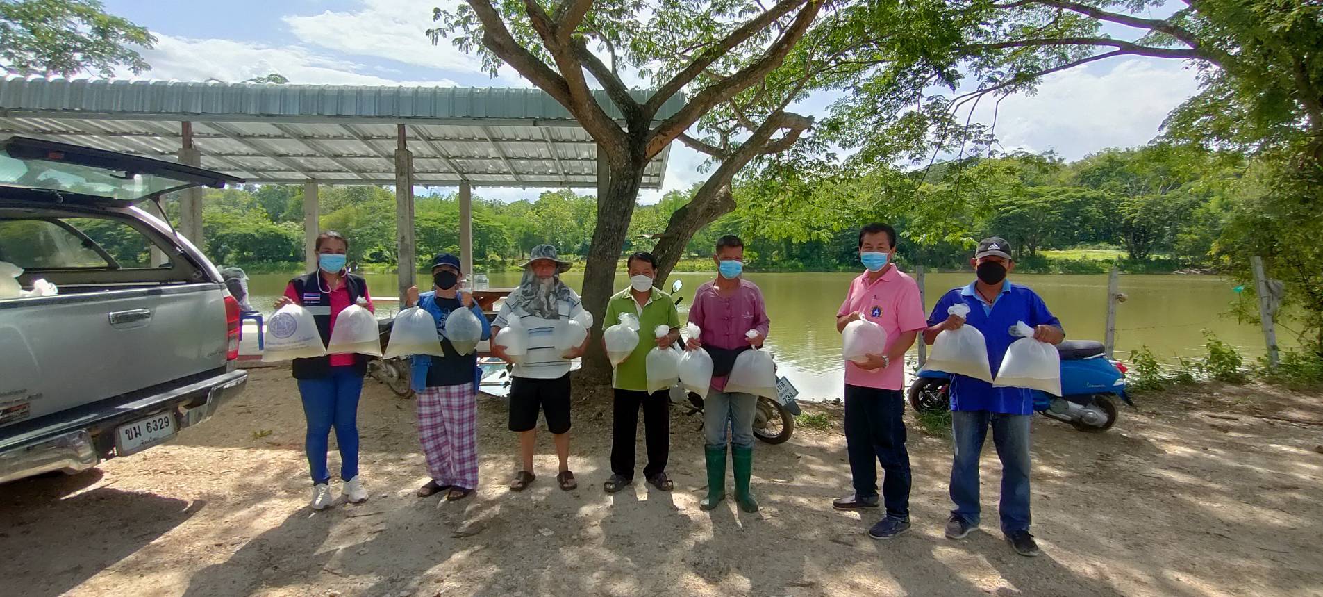 ปล่อยกุ้งก้ามกราม จำนวน 200,000 ตัว โดยได้รับการสนับสนุนจากศูนย์วิจัยและพัฒนาประมงน้ำจืดตาก..คลิก