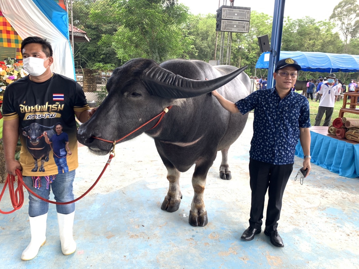 ประมงอำเภอเขื่องใน ร่วมงาน 