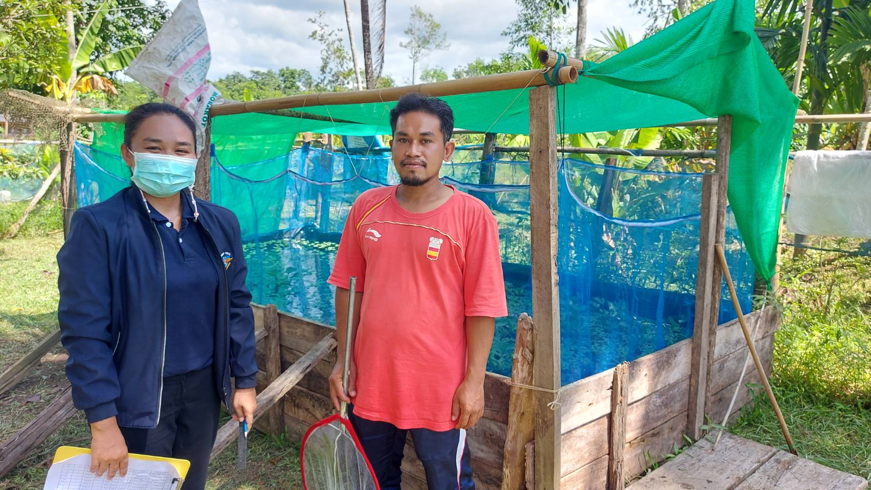 ประมงอำเภอตะโหมด ลงพื้นที่่ติดตามความก้าวหน้าเกษตรกรที่เข้าร่วมโครงการส่งเสริมและพัฒนาอาชีพเพื่อแก้ไขปัญหาที่ดินทำกินของเกษตร ประจำปีงบประมาณ พ.ศ.2565..คลิก