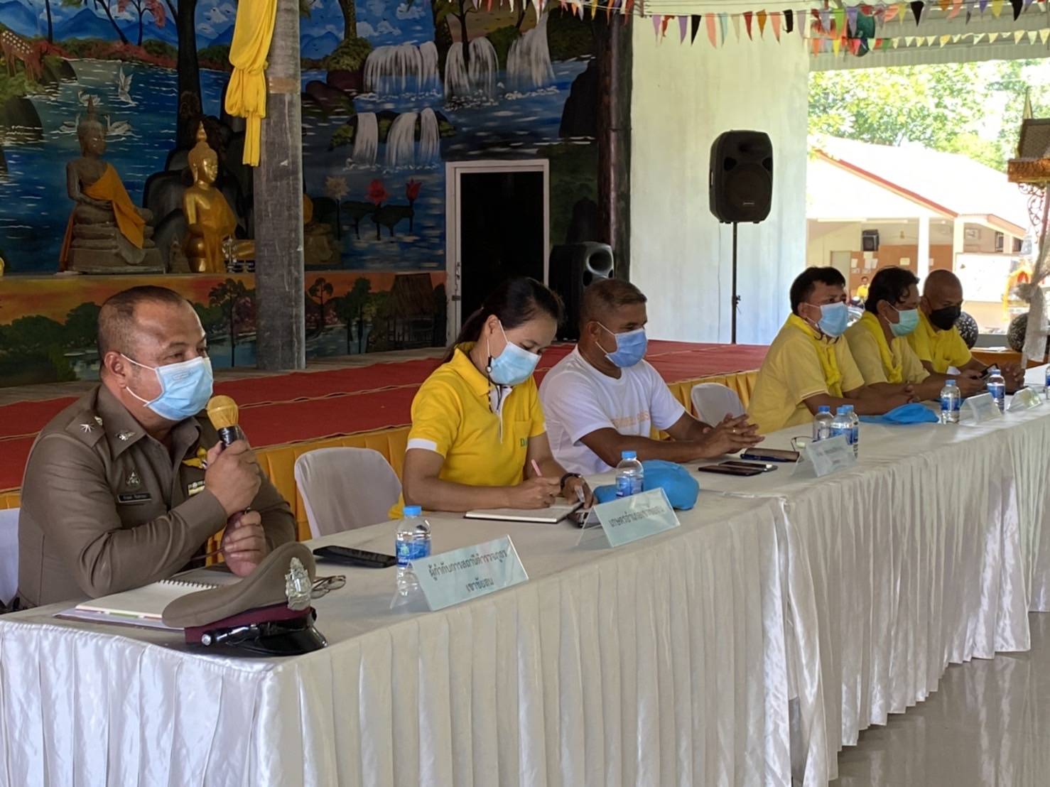 ประมงอำเภอเขาชัยสน ร่วมโครงการศูนย์ดำรงธรรม อำเภอเขาชัยสนยิ้ม....เคลื่อนที่และปล่อยพันธุ์สัตว์น้ำ