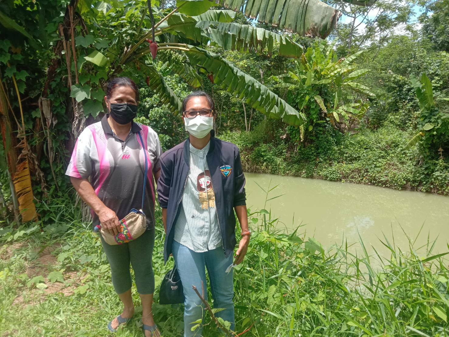 กลุ่มบริหารจัดการด้านการประมง ลงพื้นที่ติดตามความก้าวหน้าบ่อปลาของเกษตรกรผู้ขอรับการขึ้นทะเบียนและติดตามการปรับปรุงรายได้หนี้สิน