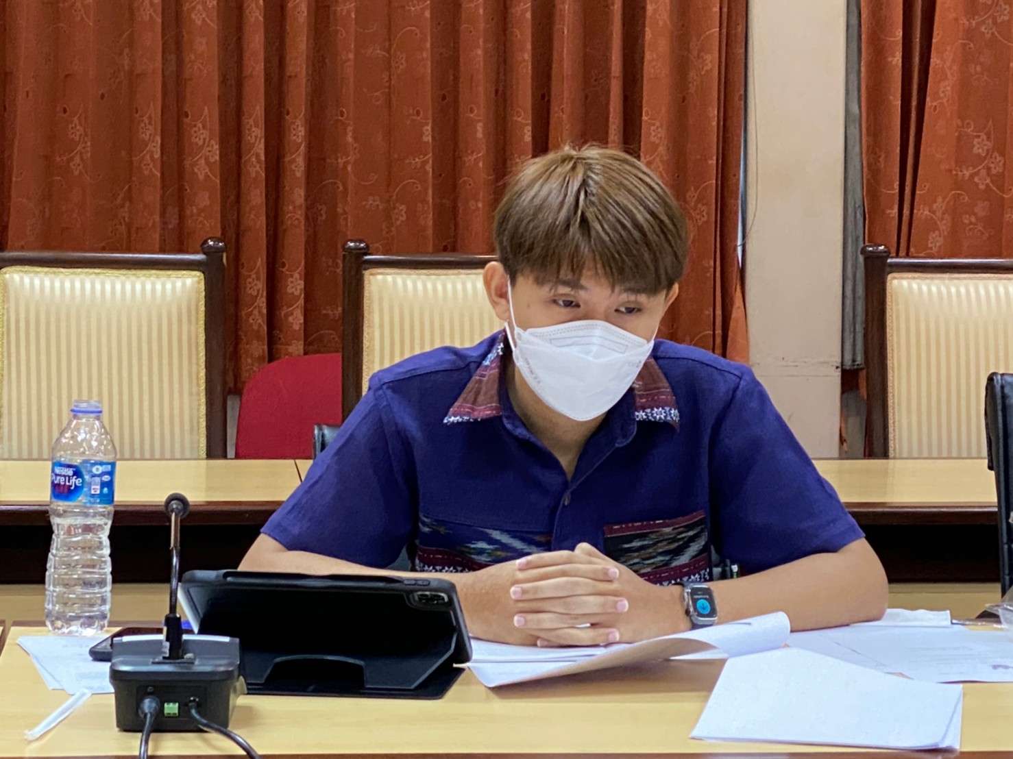 ประชุมแนวทางการกำกับดูแลการเพาะเลี้ยงหอยเชอรี่ ครั้งที่ 2/2565