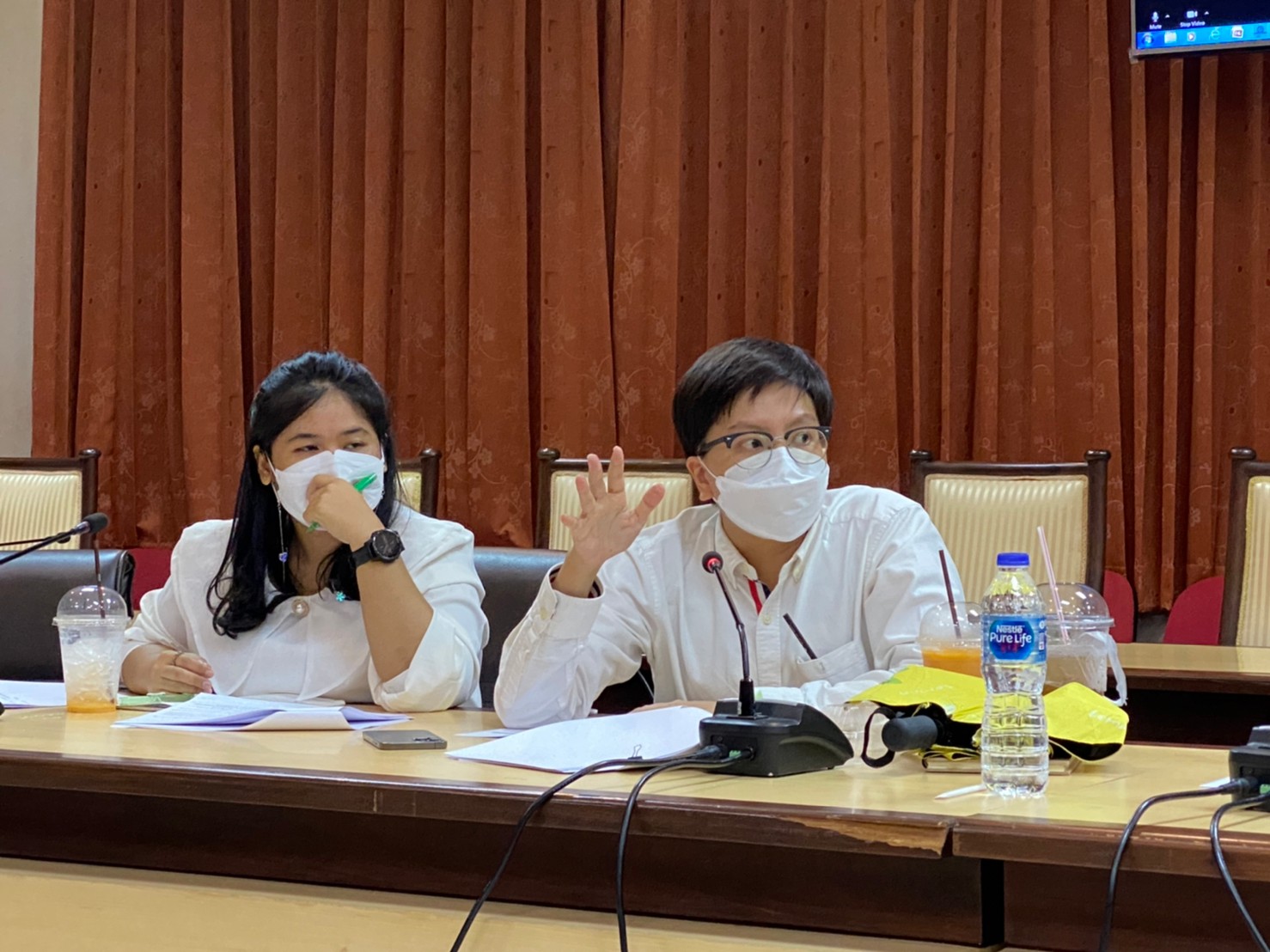 ประชุมแนวทางการกำกับดูแลการเพาะเลี้ยงหอยเชอรี่ ครั้งที่ 2/2565