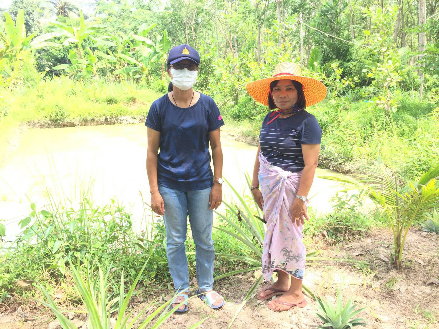 กลุ่มบริหารจัดการด้านการประมง ลงพื้นที่ติดตามเกษตรกรผู้เข้าร่วมโครงการส่งเสริมอาชีพการประมง กิจกรรมเกษตกรทฤษฎีใหม่(ด้านการประมง)..คลิก