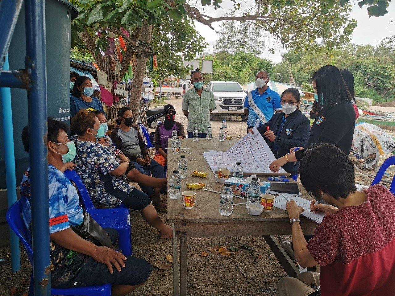 ผู้อำนวยการศูนย์ป้องกันและปราบปรามประมงทะเลระยอง ต้อนรับคณะทำงานเสริมสร้างการมีส่วนร่วมฯ จากกองตรวจการประมง กรมประมง..คลิก