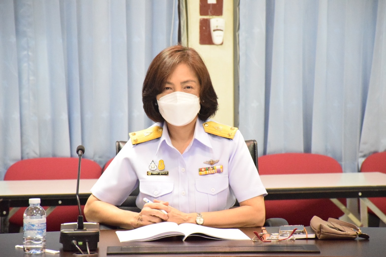นายประพันธ์ ลีปายะคุณ รองอธิบดีกรมประมง เป็นประธานการประชุมคณะกรรมการเพื่อดำเนินมาตรการควบคุมสารตกค้างในสัตว์น้ำจากการเพาะเลี้ยง ครั้งที่ 3/2565..คลิก