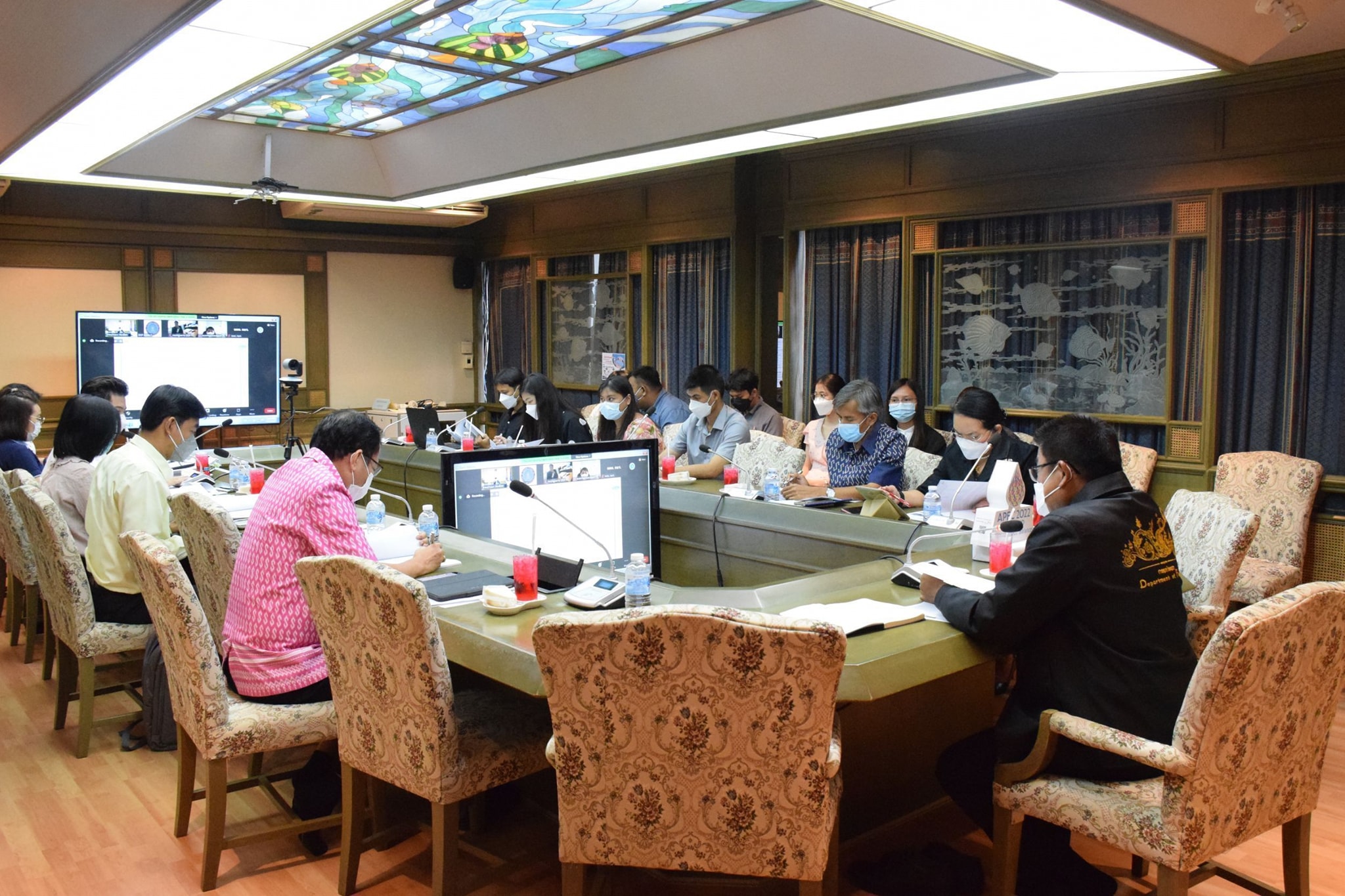 เข้าร่วมประชุมคณะกรรมการพิจารณาเกี่ยวกับใบอนุญาตทำการประมงและเรือประมง ครั้งที่ 8/2565..คลิก