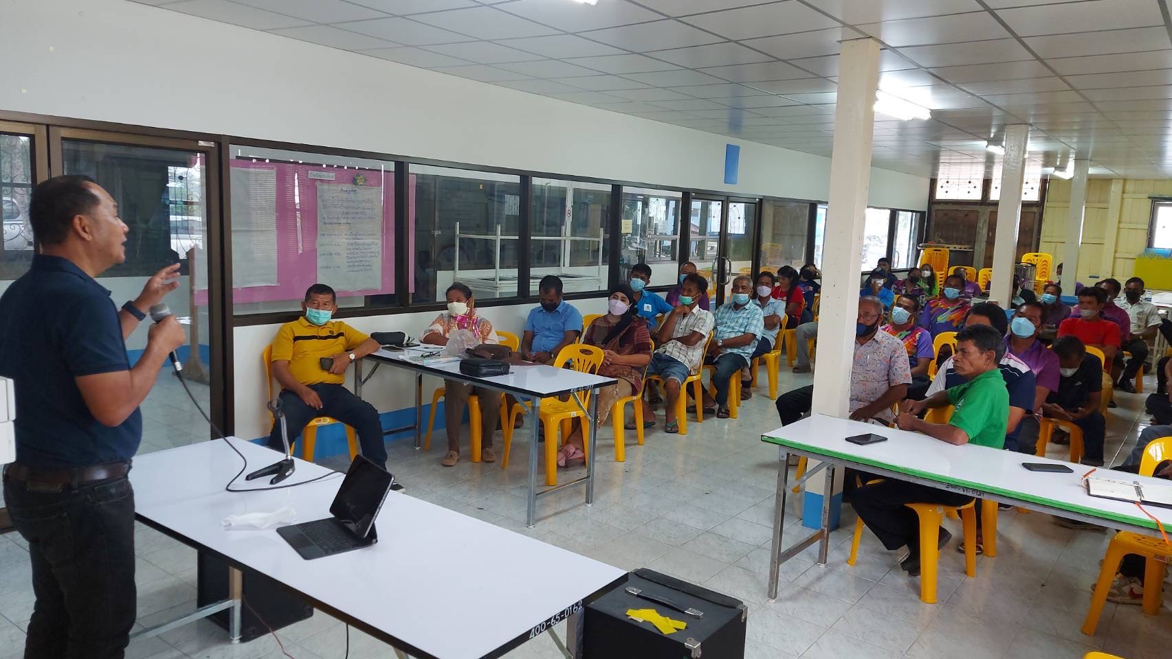 ประมงอำเภอปากพะยูน เข้าร่วมประชุมกับองค์กรเครือข่ายชุมชน อำเภอปากพะยูน จังหวัดพัทลุง..คลิก