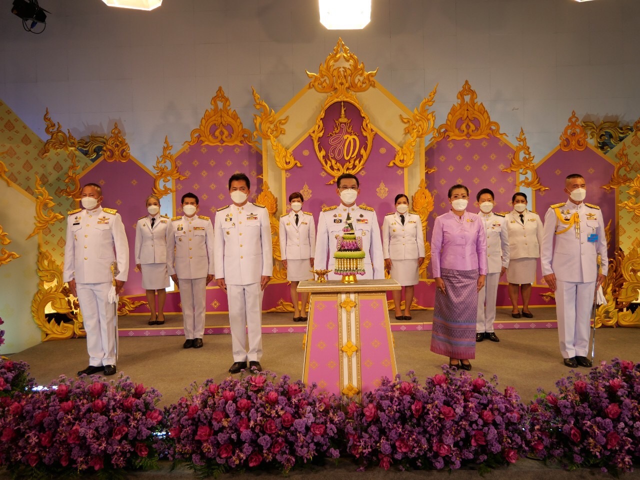 ร่วมบันทึกเทปถวายพระพร สมเด็จพระนางเจ้าสุทิดา พัชรสุธาพิมลลักษณ พระบรมราชินี เนื่องในโอกาสมหามงคล วันเฉลิมพระชนมพรรษา ๓ มิถุนายน ๒๕๖๕..คลิก