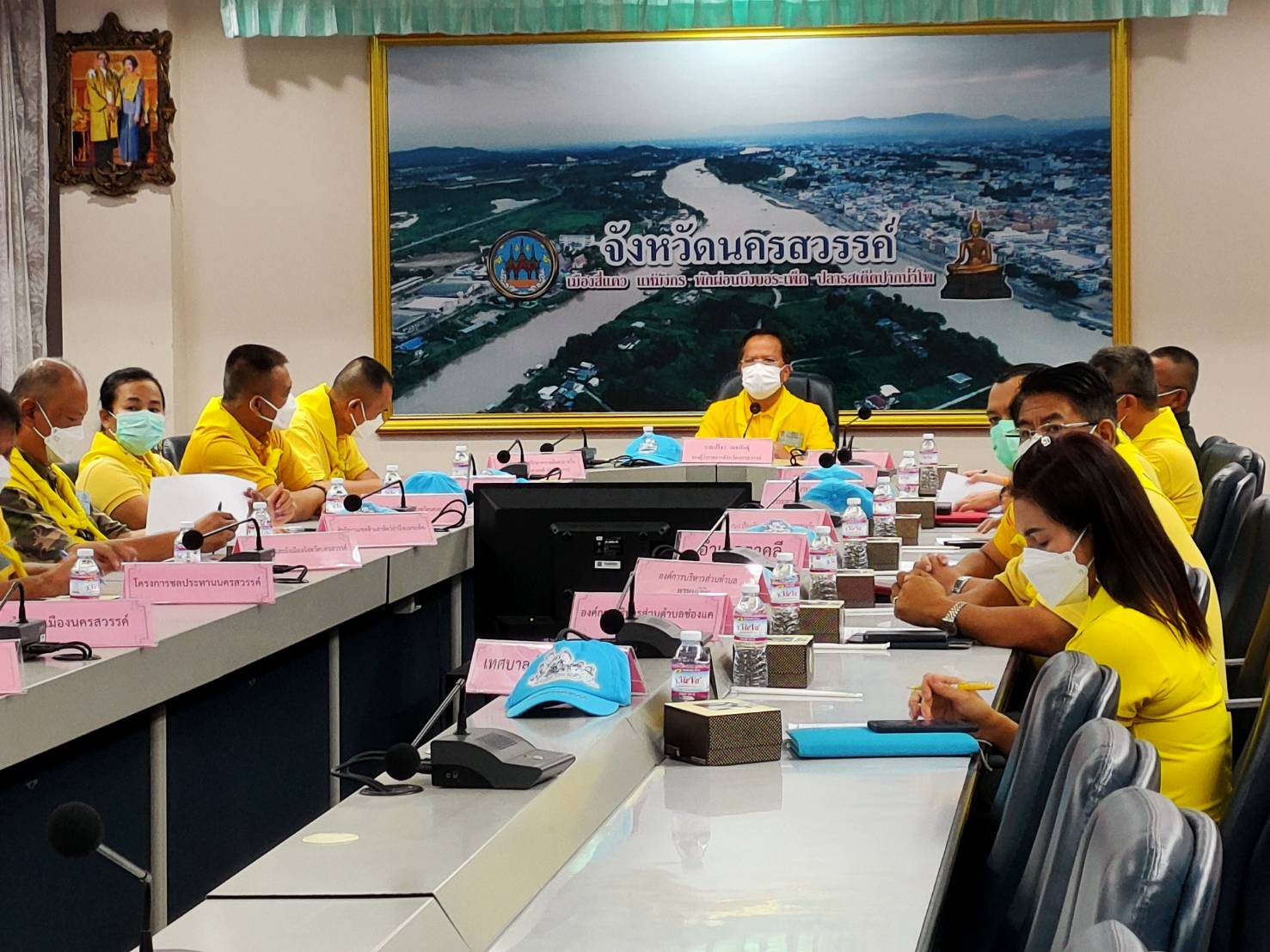 ประชุมติดตามความก้าวหน้าโครงการพัฒนาแหล่งน้ำบึงบอระพ็ด และโครงการพัฒนาสระบ่อดินขาว ประจำเดือนพฤษภาคม 2565 ผ่านระบบ VTC (VDO Tele Conference)..คลิก