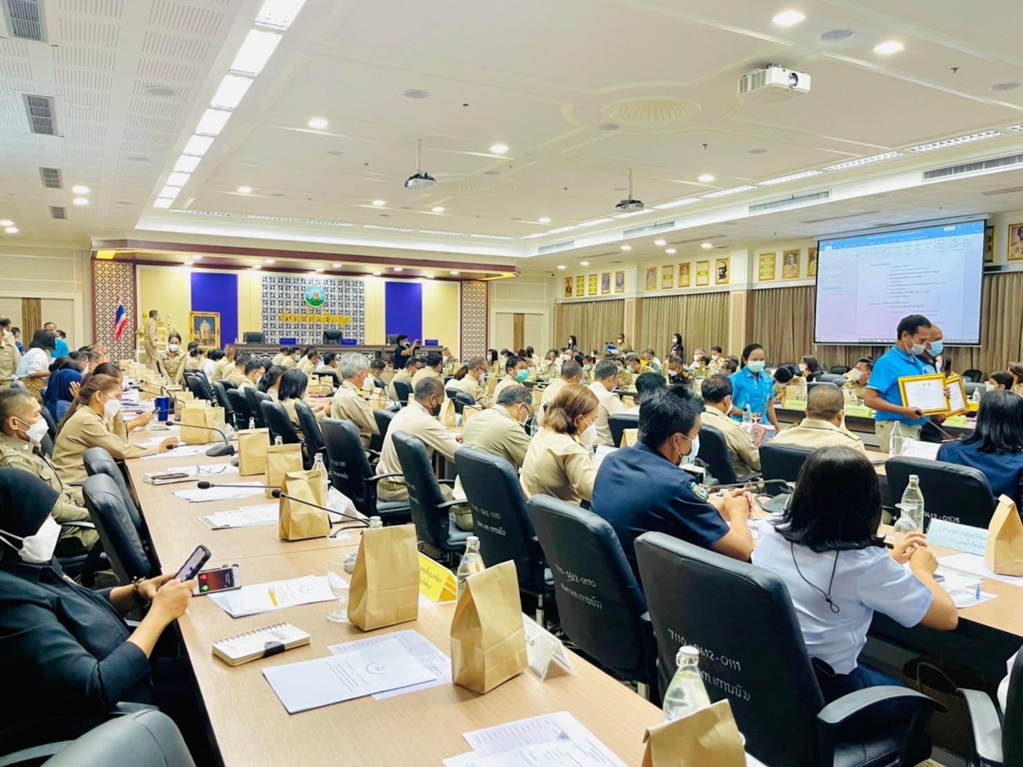 สำนักงานประมงจังหวัดพัทลุง เข้าร่วมประชุมคณะกรรมการจังหวัดและหัวหน้าส่วนราชการจังหวัดพัทลุง ครั้งที่ 5/2565..คลิก