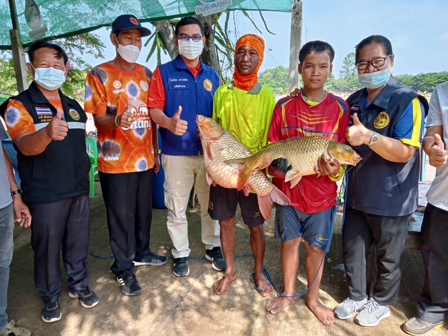 โครงการธนาคารผลผลิตสัตว์น้ำแบบมีส่วนร่วมแหล่งน้ำซับสมบูรณ์ ตำบลทุ่งจังหัน อำเภอโนนสุวรรณ จังหวัดบุรีรัมย์