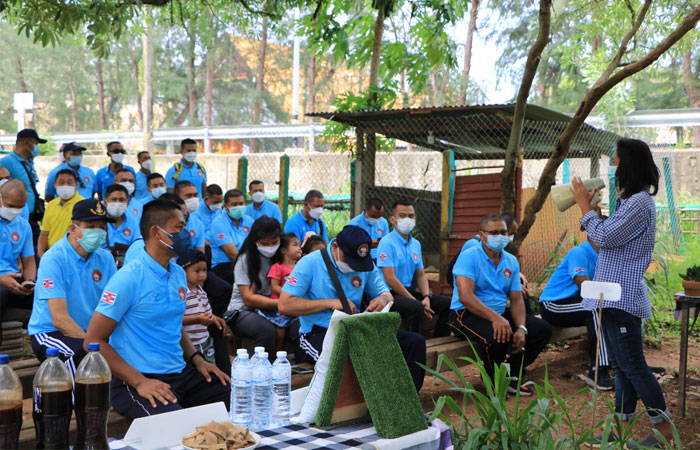 ฐานส่งกำลังบำรุงทหารเรือตราด ทัพเรือภาค 1 ศึกษาดูงานศูนย์ศึกษาการพัฒนาอ่าวคุ้งกระเบนฯ..คลิก
