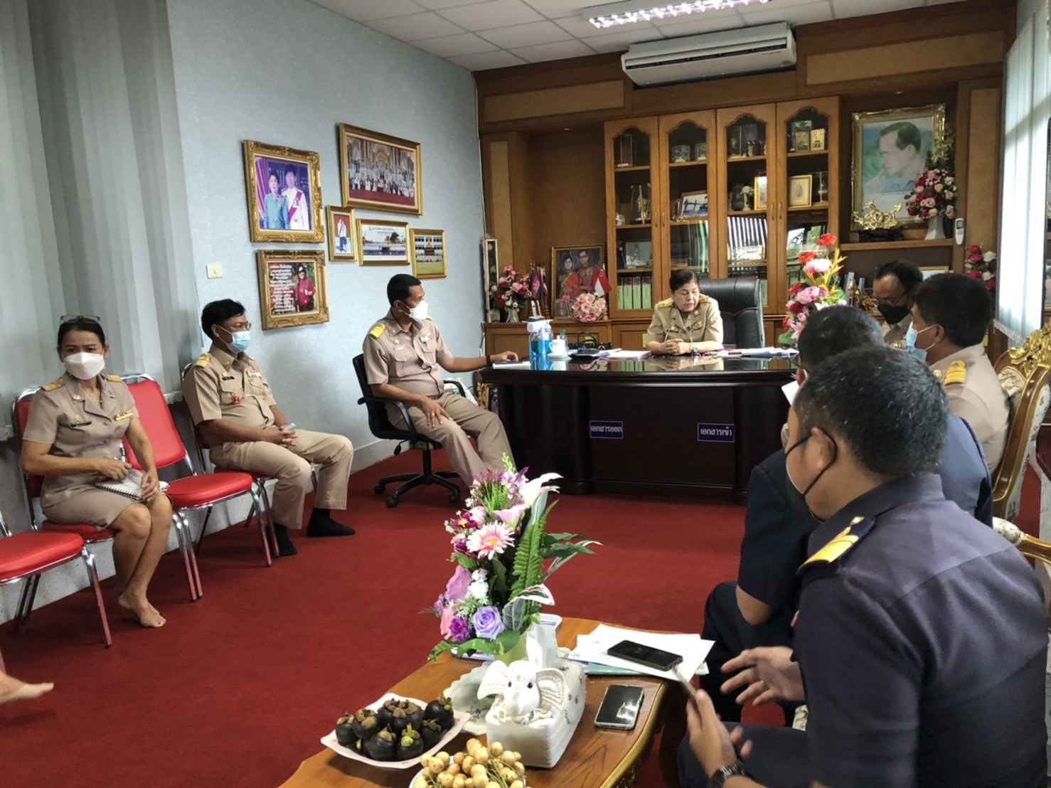 ประมงอุบลฯ นำเรียนนายอำเภอตระการพืชผล และปรึกษาหารือกับนายยกเทศมนตรี เทศบาลตำบลตะการพืชผล เรื่องการงานมหกรรมเกษตรแฟร์ ตระการพืชผล 158 ปี..คลิก