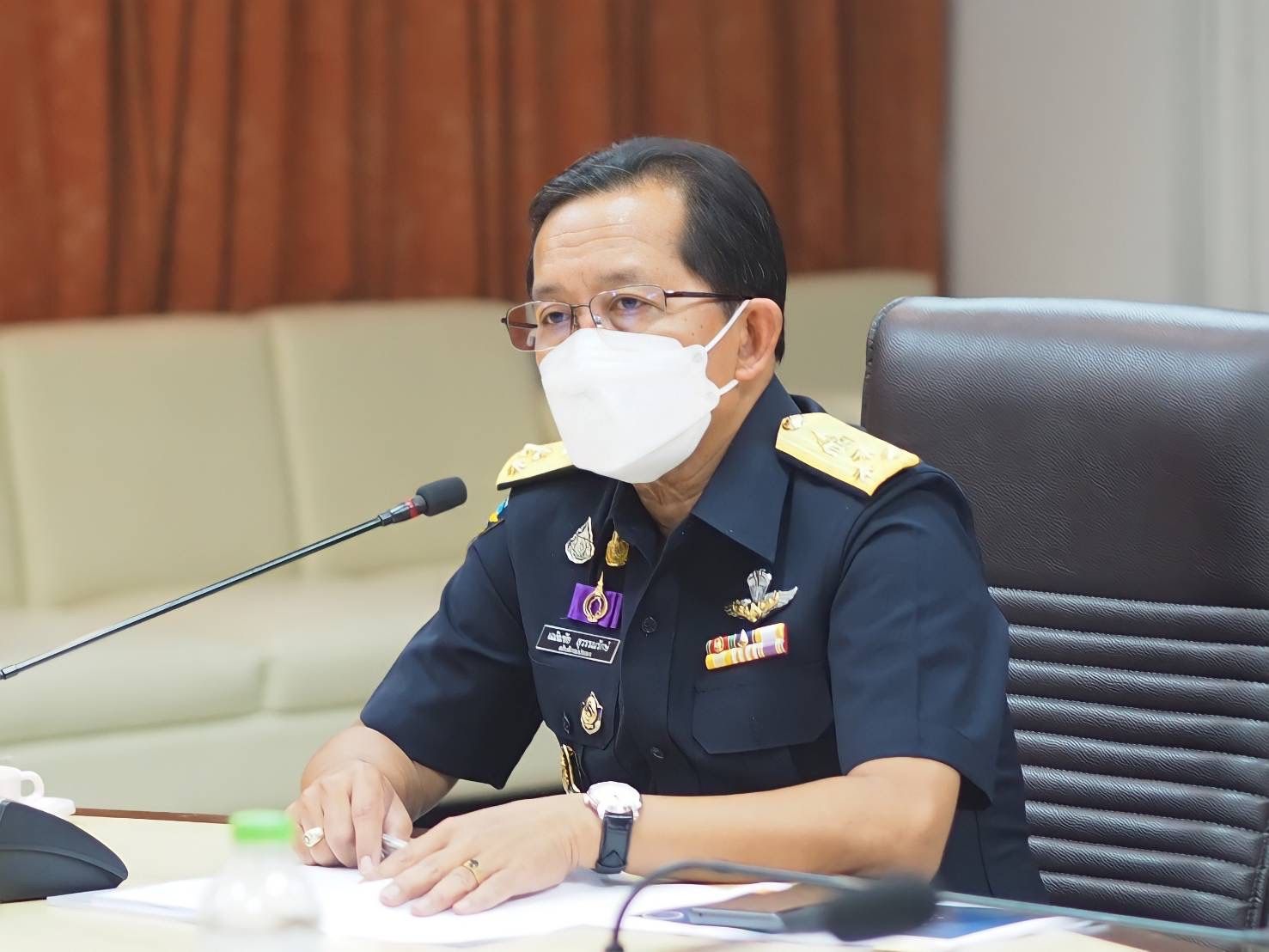 การประชุมคณะทำงานแก้ไขปัญหาไนโตรฟูแรนส์ และสารต้องห้ามต่าง ๆ ในกุ้งก้ามกราม ครั้งที่ 1/2565..คลิก