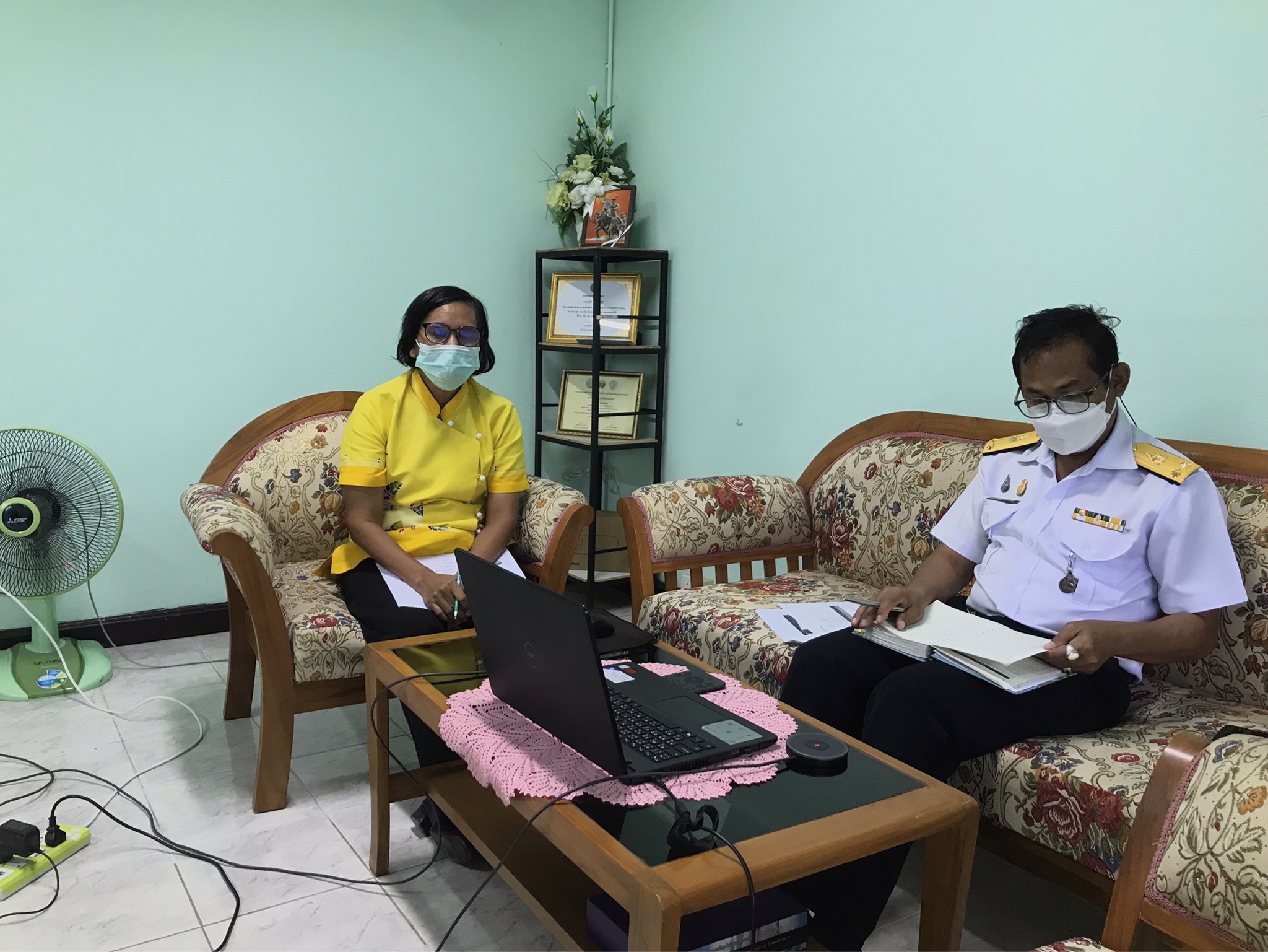 สำนักงานประมงจังหวัดพัทลุง เข้าร่วมประชุมติดตามผลคณะทำงานดำเนินงานโครงการฟื้นฟูและบริหารจัดการทรัพยากรประมงในทะเลสาบสงขลา ครั้งที่ 2/2565