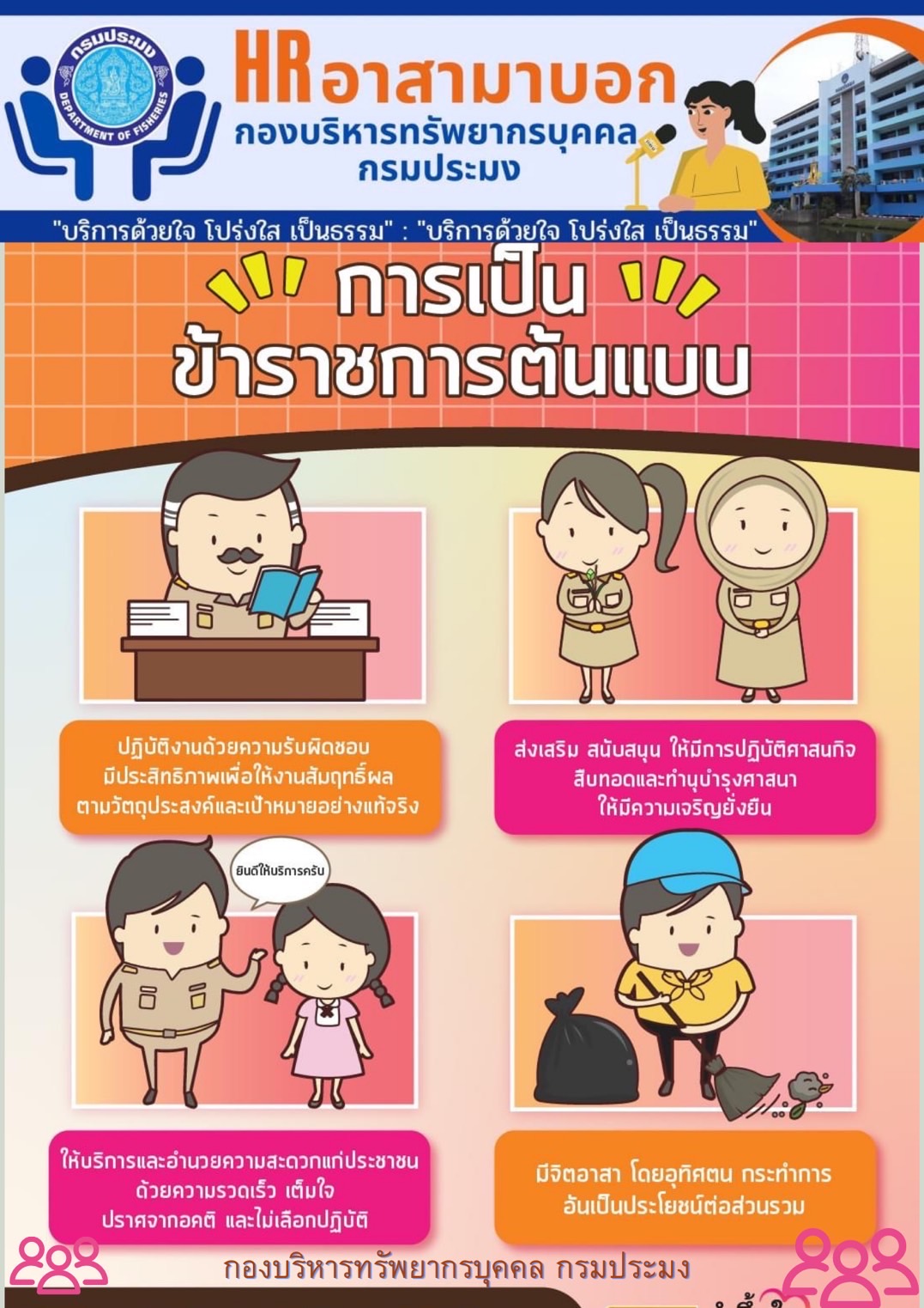 การเป็นข้าราชการต้นแบบ..คลิก