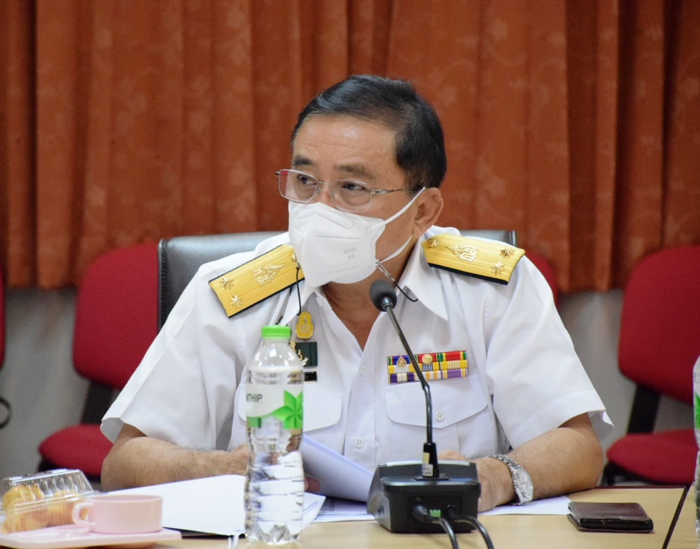 นายเฉลิมชัย สุวรรณรักษ์ อธิบดีกรมประมง เป็นประธานการประชุมคณะทำงานแก้ไขปัญหาไนโตรฟูแรนส์ และสารต้องห้ามต่าง ๆ ในกุ้งก้ามกราม ครั้งที่ 1/2565