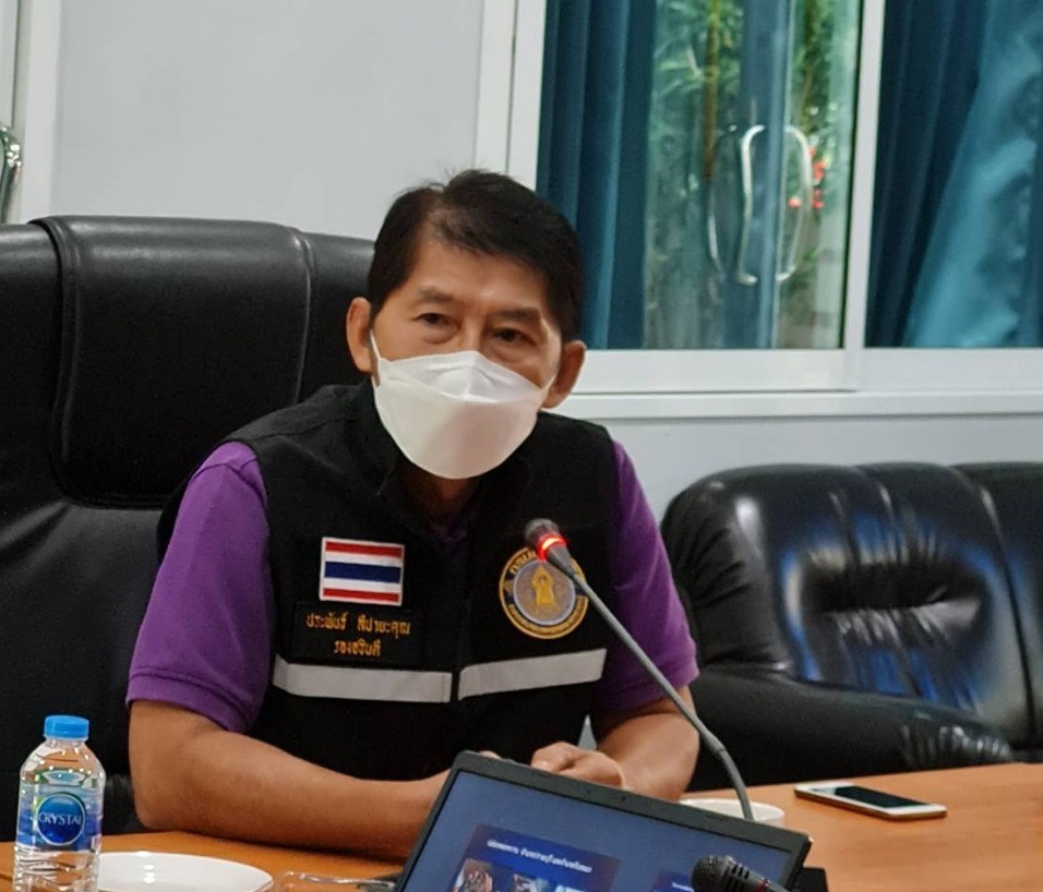 นายประพันธ์ ลีปายะคุณ รองอธิบดีกรมประมง ลงพื้นที่ตรวจเยี่ยมและติดตามผลการดำเนินงานกิจกรรมการเพาะเลี้ยงปลานวลจันทร์ทะเลและสัตว์น้ำอื่นๆ ของศูนย์วิจัยและพัฒนาการเพาะเลี้ยงสัตว์น้ำชายฝั่งประจวบคีรีขันธ์