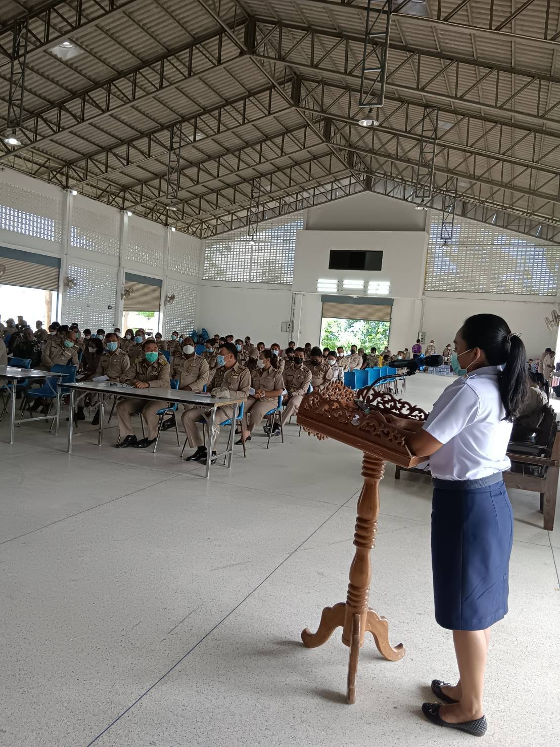 ประมงอำเภอตะโหมด ร่วมประชุมหัวหน้าส่วนระดับอำเภอ กำนัน ผู้ใหญ่บ้าน แพทย์ประจำตำบล สารวัตรกำนัน ประจำเดือนพฤษภาคม..คลิก