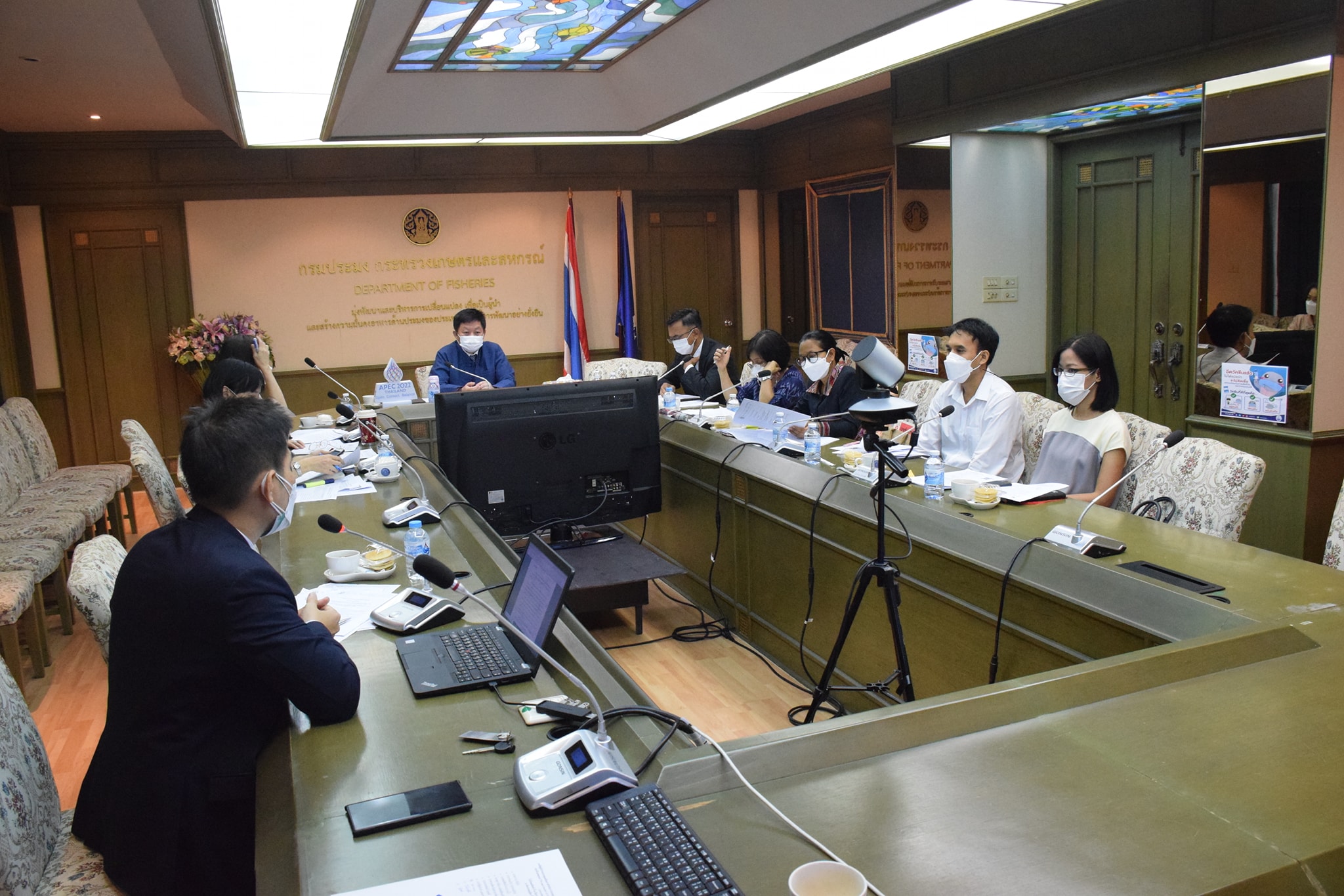 การประชุมเตรียมการการประชุมคณะอนุกรรมการด้านการค้าสินค้าประมง..คลิก