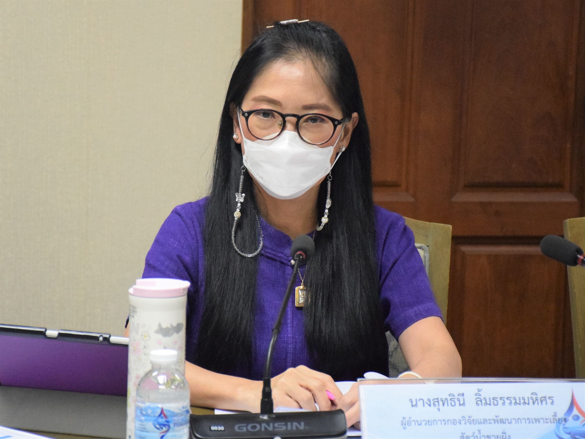 วันอังคารที่ 31 พฤษภาคม 2565 เวลา 09.00 น. ณ ห้องประชุมทูน่า ชั้น 6 อาคารจุฬาภรณ์ กรมประมง นายประพันธ์ ลีปายะคุณ รองอธิบดีกรมประมง เป็นประธานการประชุมคณะอนุกรรมการฟื้นฟูและพัฒนาศักยภาพการเพาะเลี้ยงสัตว์น้ำ ครั้งที่ 5/2565