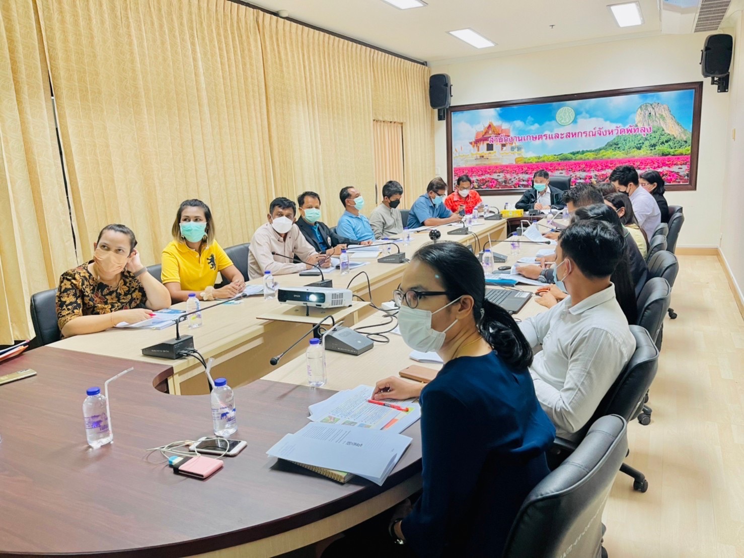 สำนักงานประมงจังหวัดพัทลุง ร่วมประชุมการจัดทำแผนการพัฒนาการเกษตรและสหกรณ์ของจังหวัดพัทลุง(พ.ศ.2566-2570) ครั้งที่ 4/2565