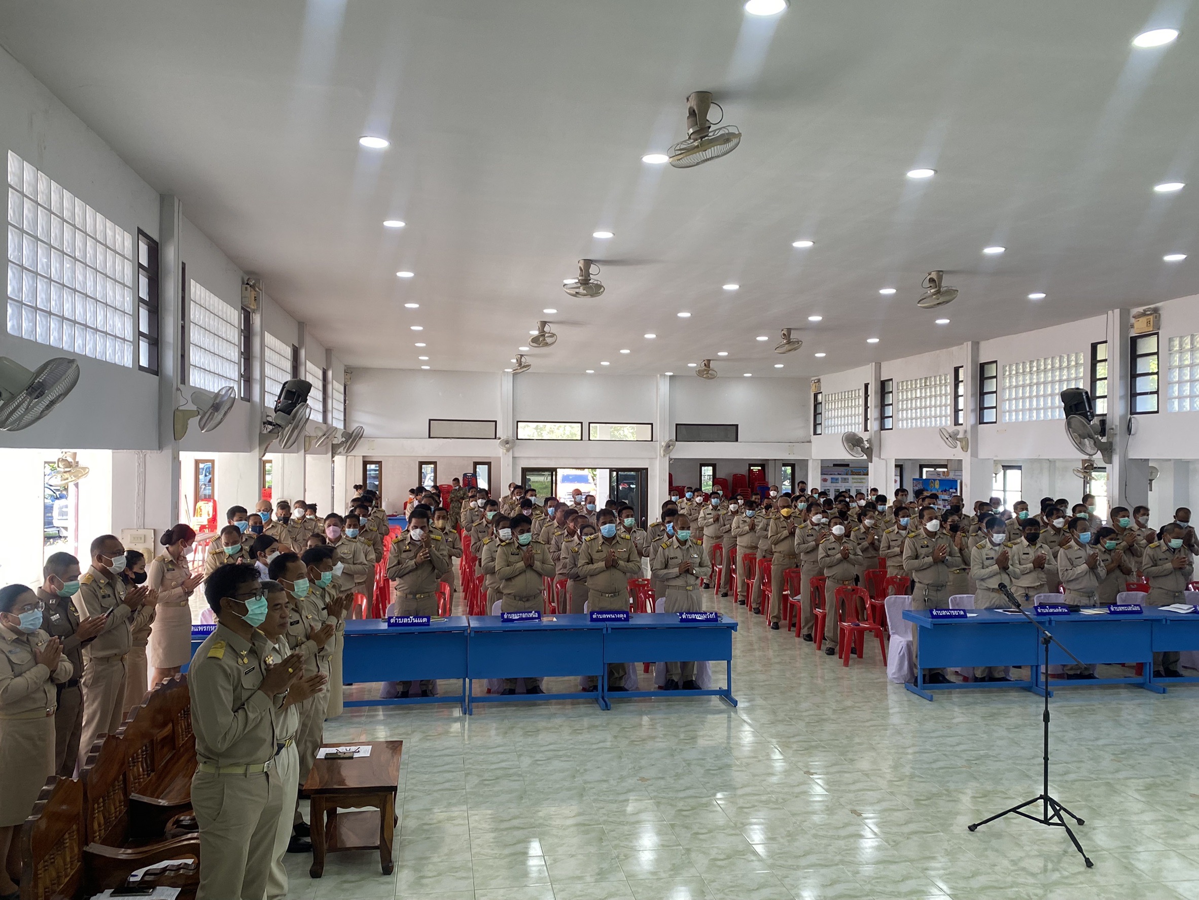 ประมงอำเภอควนขนุน ร่วมประชุมกำนัน ผู้ใหญ่ แพทย์ประจำตำบล สารวัตรกำนัน และผู้ช่วยผู้ใหญ่บ้าน ประจำเดือนมิถุนายน