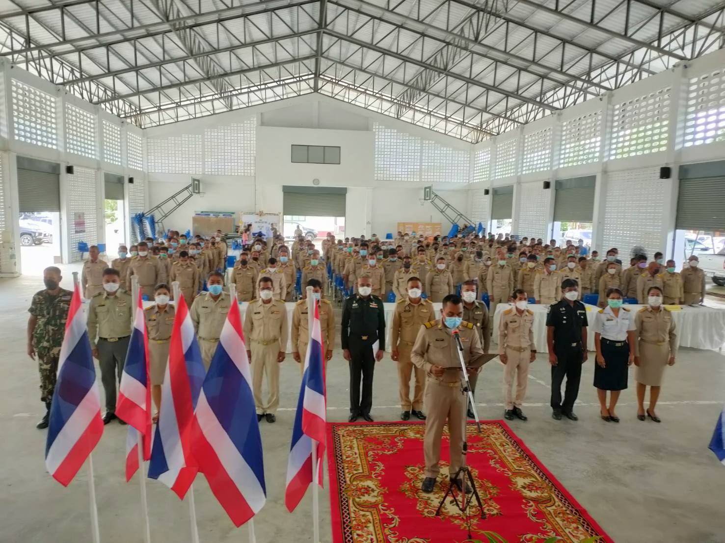 ประมงอำเภอป่าบอน ร่วมประชุมหัวหน้าส่วนระดับอำเภอ กำนัน ผู้ใหญ่บ้าน แพทย์ประจำตำบล สารวัตรกำนัน ประจำเดือนมิถุนายน