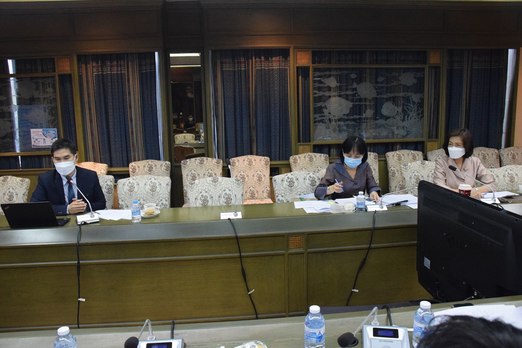 นายถาวร ทันใจ รองอธิบดีกรมประมง เป็นประธานการประชุมเตรียมการการประชุมคณะอนุกรรมการด้านการค้าสินค้าประมง ครั้งที่ 18