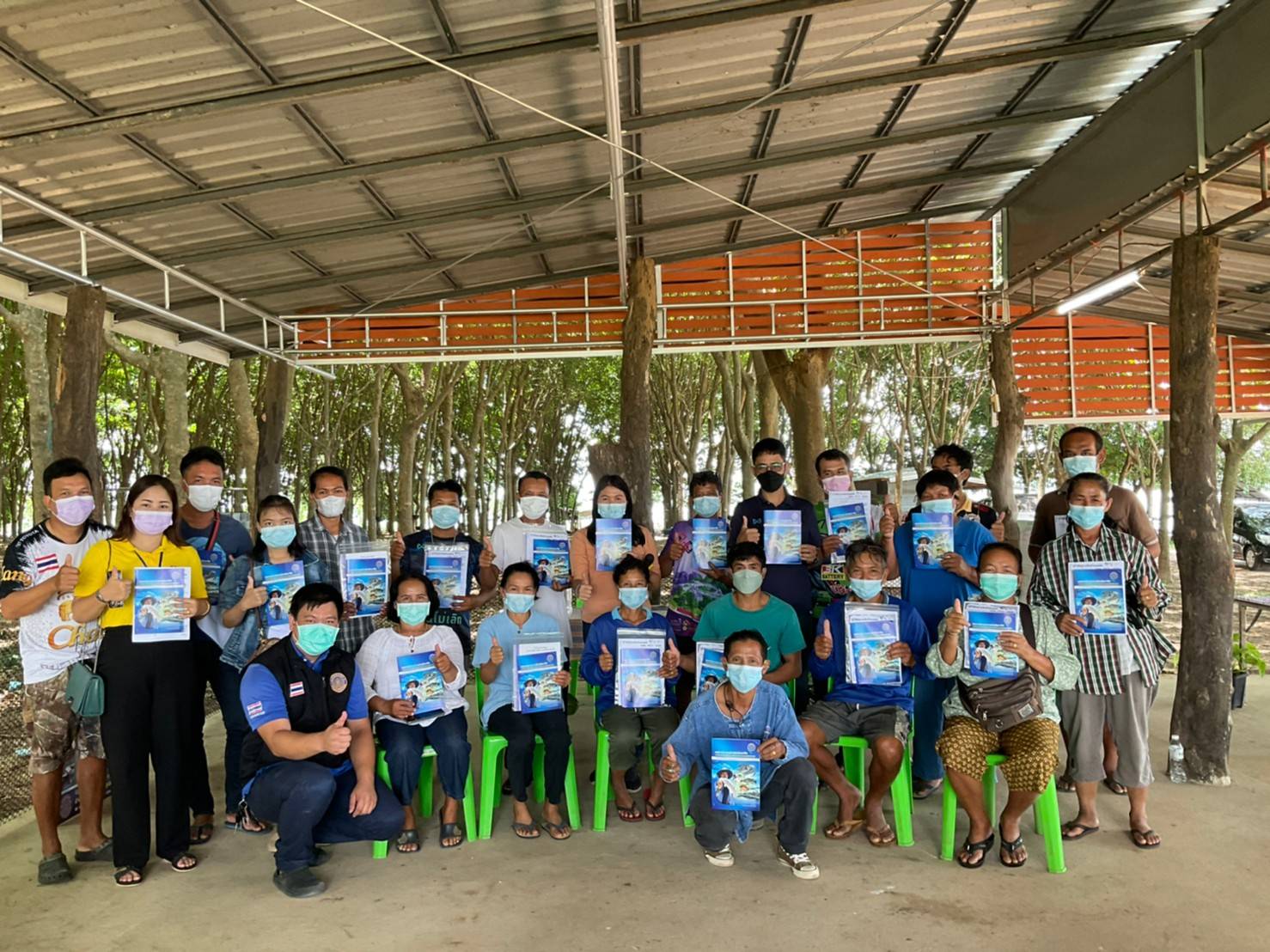 ประมงอำเภอสิรินธร จัดกิจกรรมวันถ่ายทอดเทคโนโลยีเพื่อเริ่มต้นฤดูกาลผลิตใหม่ (Filed Day) ประจำปีงบประมาณ ๒๕๖๕ 