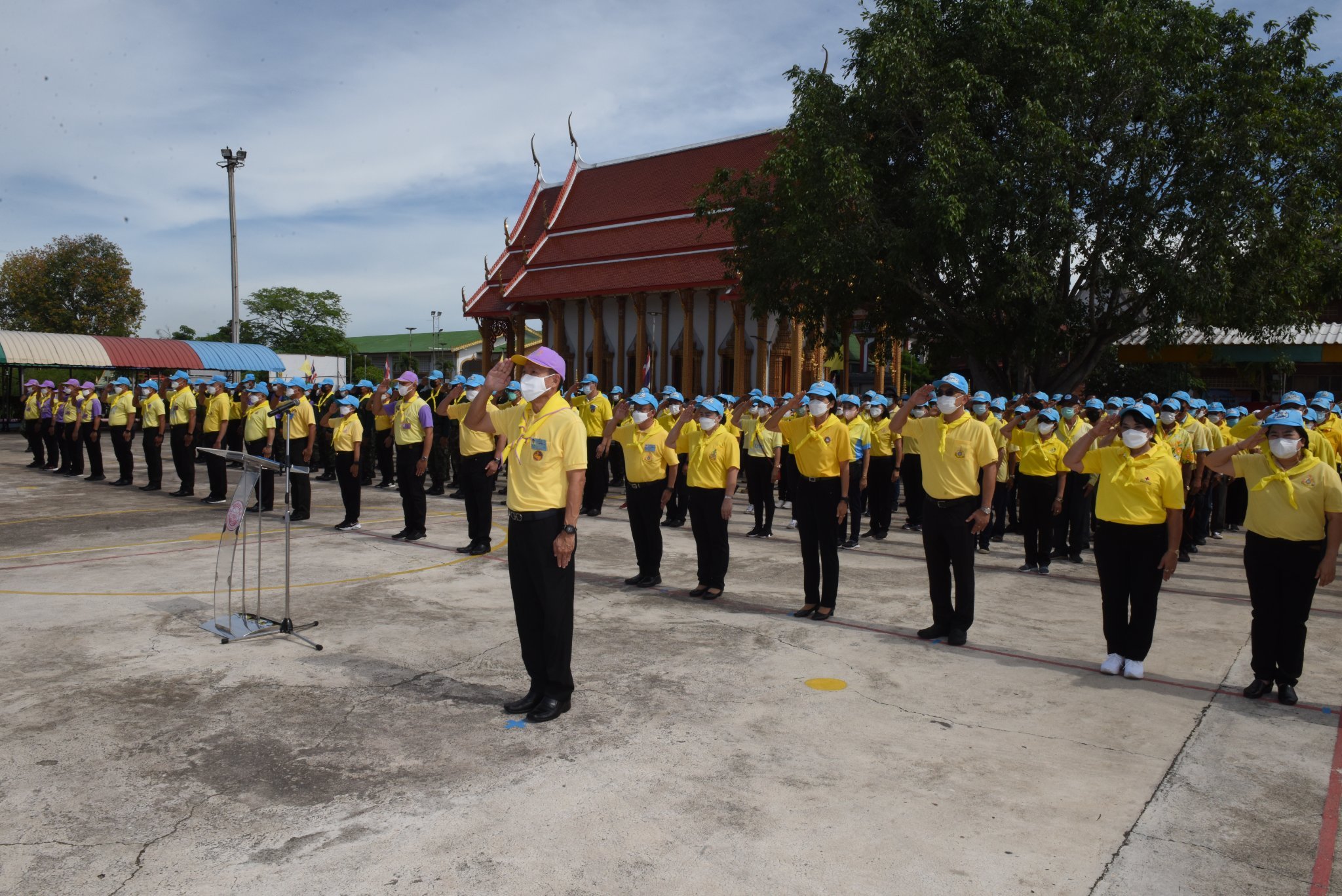 ร่วมกิจกรรมจิตอาสาพระราชทานร่วมกันพัฒนาสถานที่และปรับภูมิทัศน์ ถวายเป็นพระราชกุศลเนื่องในโอกาสวันเฉลิมพระชนมพรรษา สมเด็จพระนางเจ้าฯ พระบรมราชินี 3 มิถุนายน 2565..คลิก