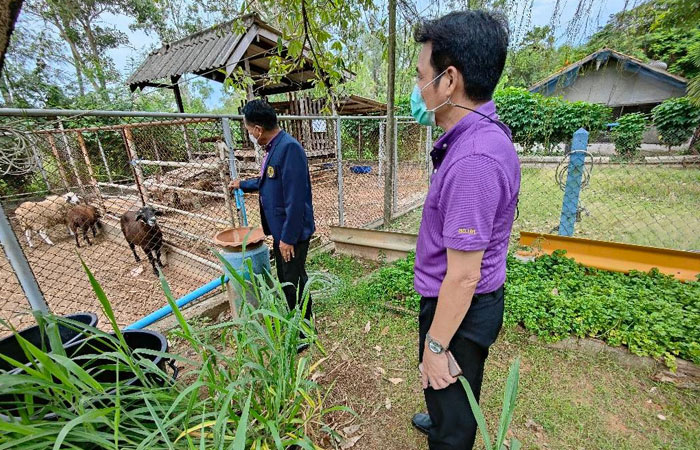 นายสัตวแพทย์ สรวิศ ธานีโต อธิบดีกรมปศุสัตว์ และคณะ เยี่ยมชมการดำเนินงานของศูนย์ศึกษาการพัฒนาอ่าวคุ้งกระเบนฯ..คลิก