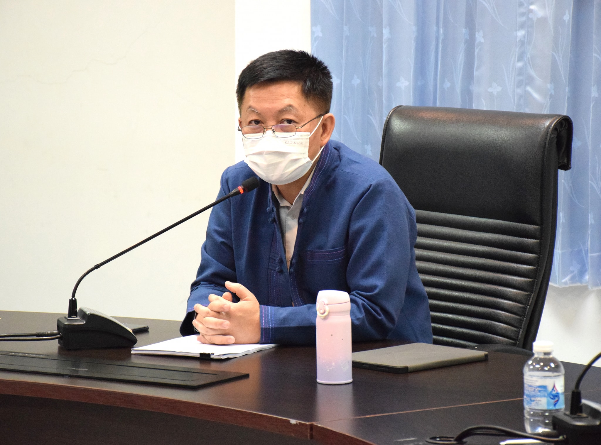 ดร.ถาวร ทันใจ รองอธิบดีกรมประมง เป็นประธานการประชุมเตรียมการรับการตรวจประเมินของ GACC..คลิก