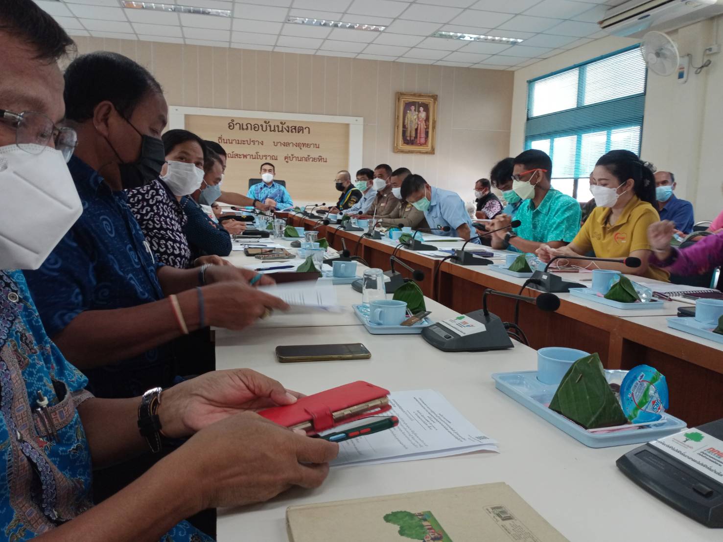 รายงานภาพกิจกรรมประชุมหัวหน้าส่วนราชการฯ ประจำเดือนมิถุนายน 2565
