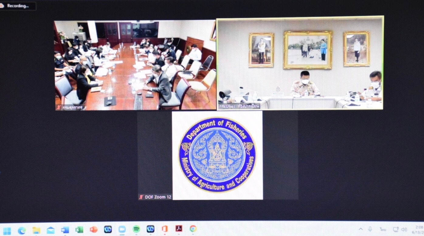 นายบัญชา สุขแก้ว รองอธิบดีกรมประมง เป็นประธานในการประชุมพิจารณาการแก้ไขบันทึกข้อตกลง (เพิ่มเติม) เรื่อง การควบคุม ตรวจสอบ สินค้าสัตว์น้ำนำเข้า ส่งออก และนำผ่าน เพื่อแก้ไขปัญหาการทำประมงผิดกฎหมาย ขาดการรายงาน และไร้การควบคุม (Illegal} Unreported and Unregulated Fishing : IUU Fishing) ร่วม ระหว่างกรมประมงและกรมศุลกากร..คลิก