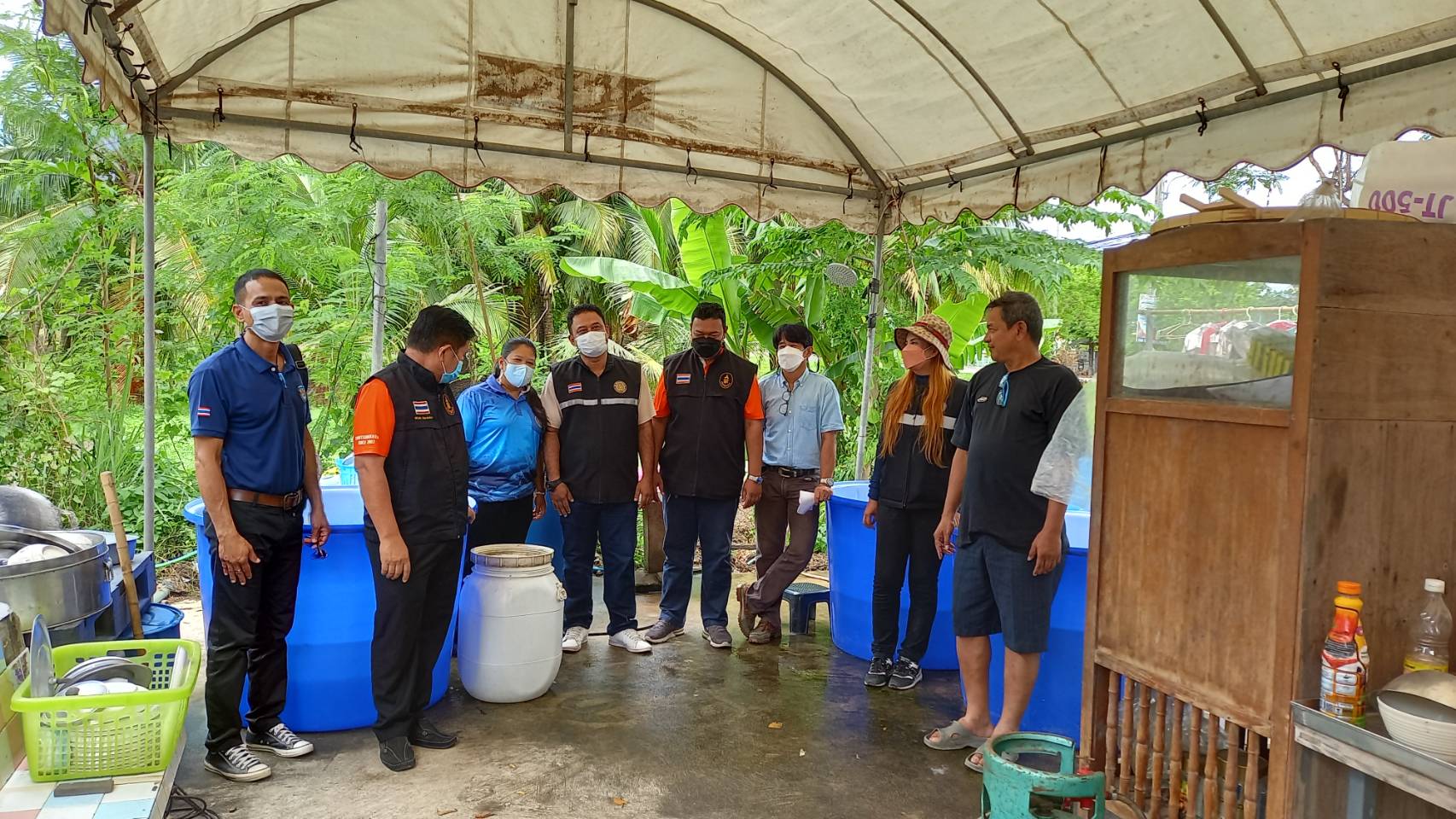 ลงพื้นที่เพื่อดำเนินการตามโครงการพัฒนาอาชีพและส่งเสริมความเข้มแข็งของชุมชนประมง (กิจกรรมพัฒนาอาชีพชุมชนประมง)