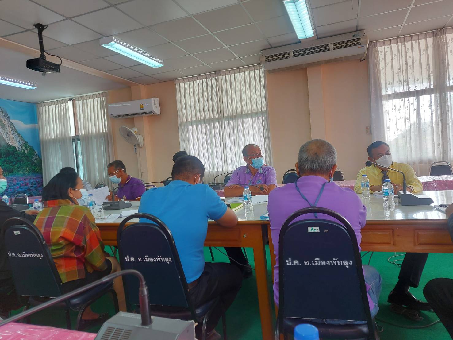 ประมงอำเภอเมืองพัทลุง เข้าร่วมประชุมคณะกรรมการการให้ความช่วยเหลือผู้ประสบภัยพิบัติอำเภอ..คลิก