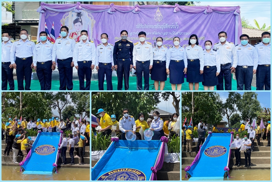 สนับสนุนพันธุ์ปลา จำนวน ๓๐๐,๒๙๙ ตัว ร่วมพิธีปล่อยพันธุ์สัตว์น้ำ ปลูกต้นไม้และพัฒนาสถานที่สาธารณะ เนื่องในโอกาสมหามงคลเฉลิมพระชนมพรรษา สมเด็จพระนางเจ้าสุทิดา พัชรสุธาพิมลลักษณ พระบรมราชินี..คลิก