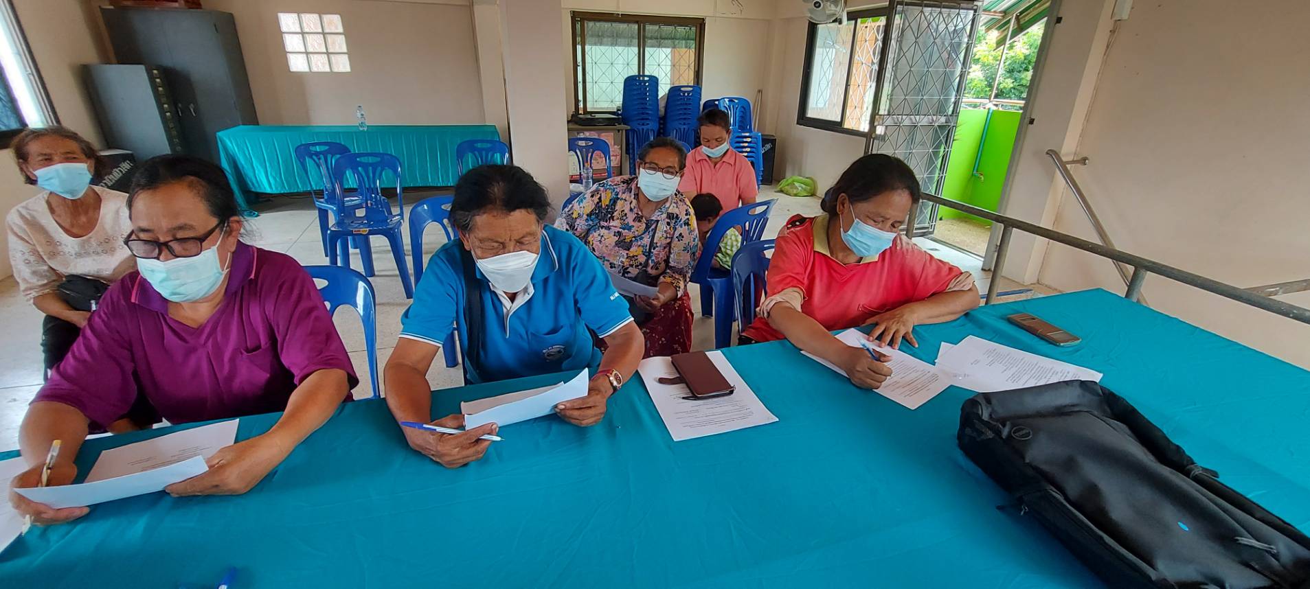 ประมงอำเภอตระการพืชผล ส่งเสริมองค์ความรู้ด้านประมงตามโครงการส่งเสริมอาชีพประมง กิจกรรมส่งเสริมเกษตรทฤษฎีใหม่ด้านการประมง