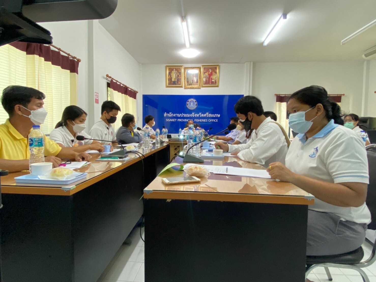 ประชุมสำนักงานประมงจังหวัดศรีสะเกษ ครั้งที่ 6/2565..คลิก