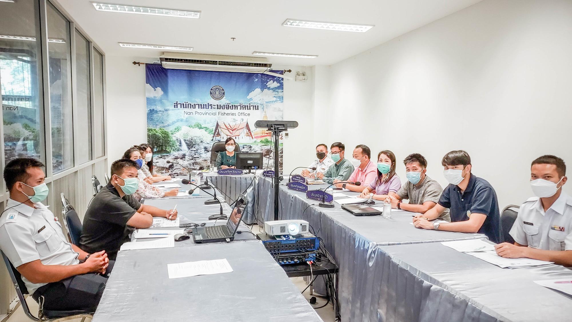 ประชุมประจำเดือนข้าราชการ พนักงานราชการ และลูกจ้างหน่วยงานในสังกัดกรมประมง ครั้งที่ 8/2565..คลิก