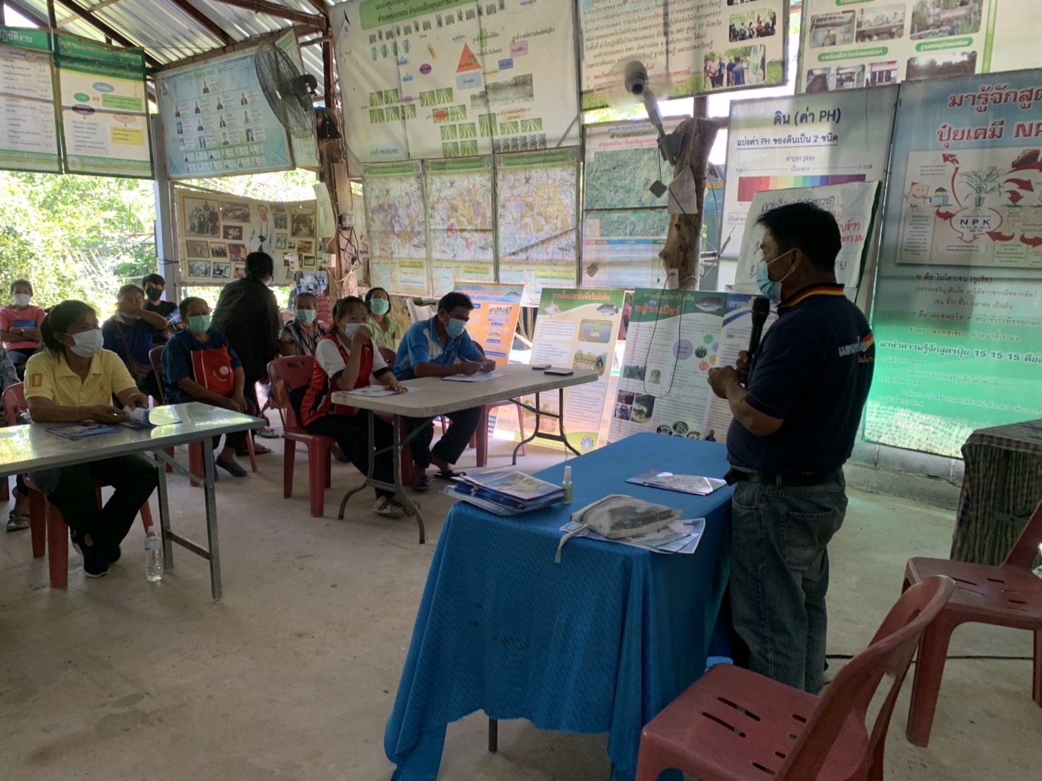 ประมงอำเภอเขื่องใน รับผิดชอบงานด้านประมงอำเภอเมืองอุบลราชธานี จัดอบรมการถ่ายทอดเทคโนโลยีด้านประมง ก่อนเริ่มต้นฤดูการผลิตใหม่ ปี 2565  (Field Day) 